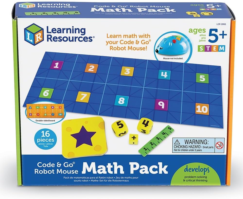 Lernspiel - Code & Go Robotermaus Mathe Pack