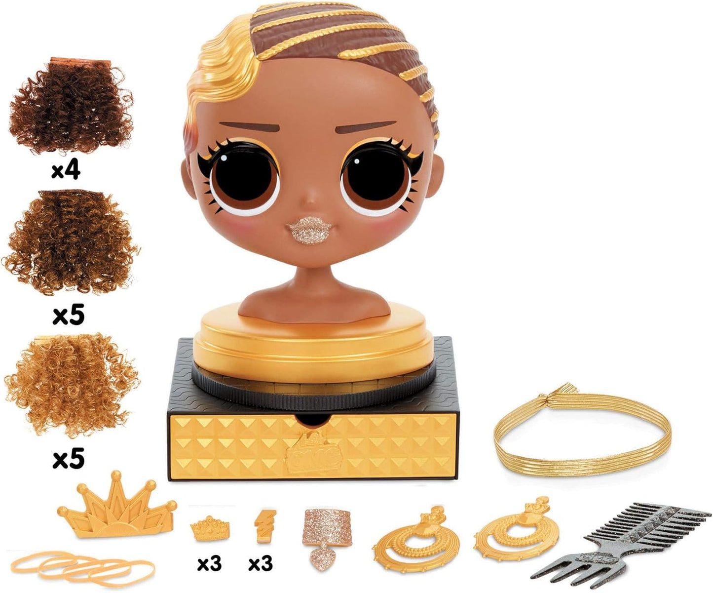 OMG Stylingkopf Royal Bee mit Accessoires, Multi