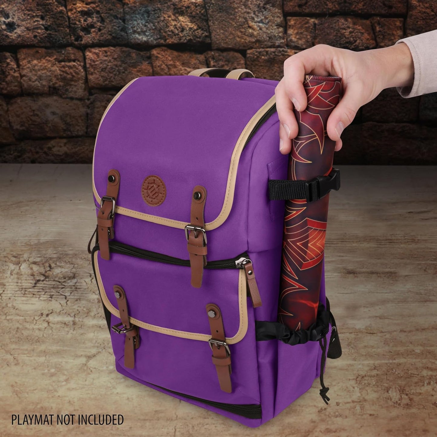 Sammelkarten-Aufbewahrungsbox-Rucksack, Einheitsgrösse Lila