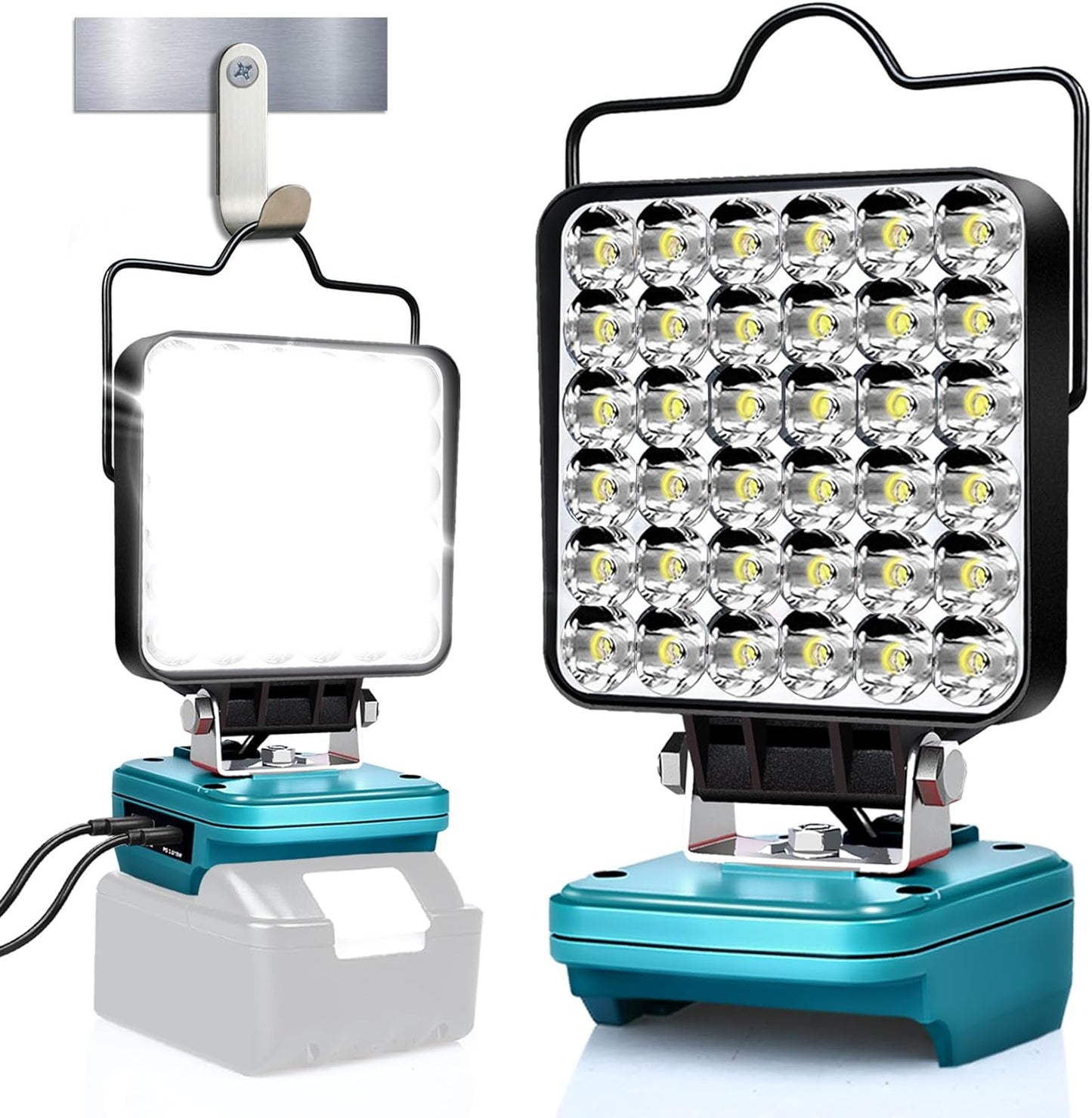 Akku-LED-Arbeitsleuchte, Blue-1