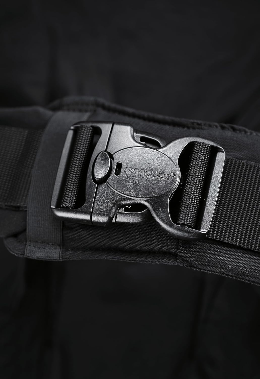 Babytrage mitwachsend für Neugeborene bis Kleinkind, Monochrome Obsidian