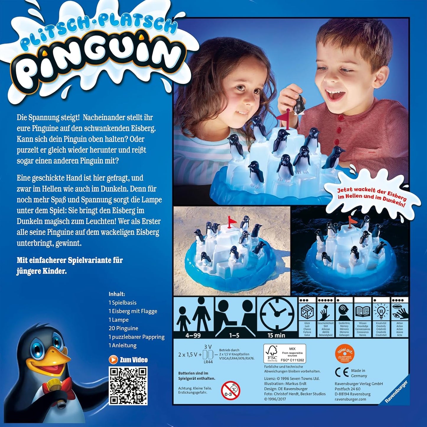 Plitsch-Platsch Pinguin, Plitsch - Platsch Pinguin Single