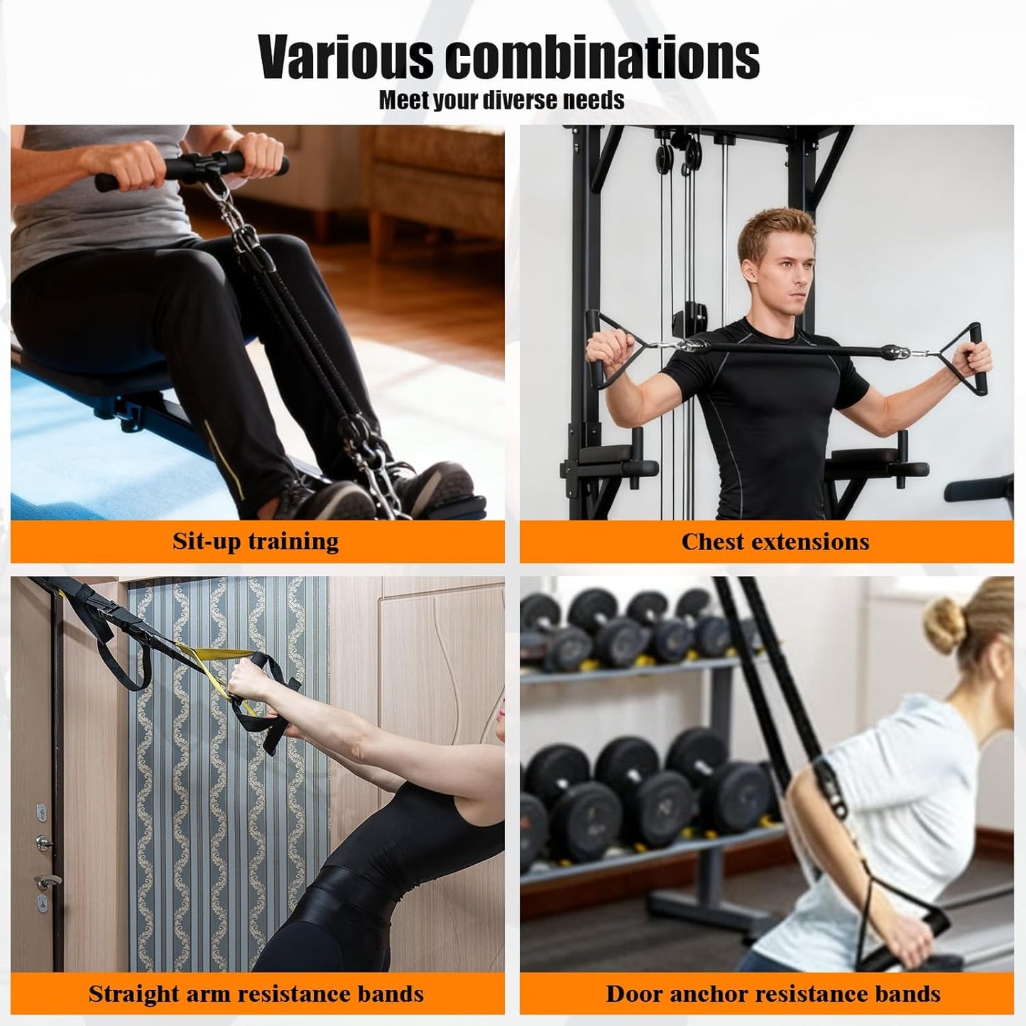 Bauchtrainer für Zuhause (68×25 cm), 68×25cm