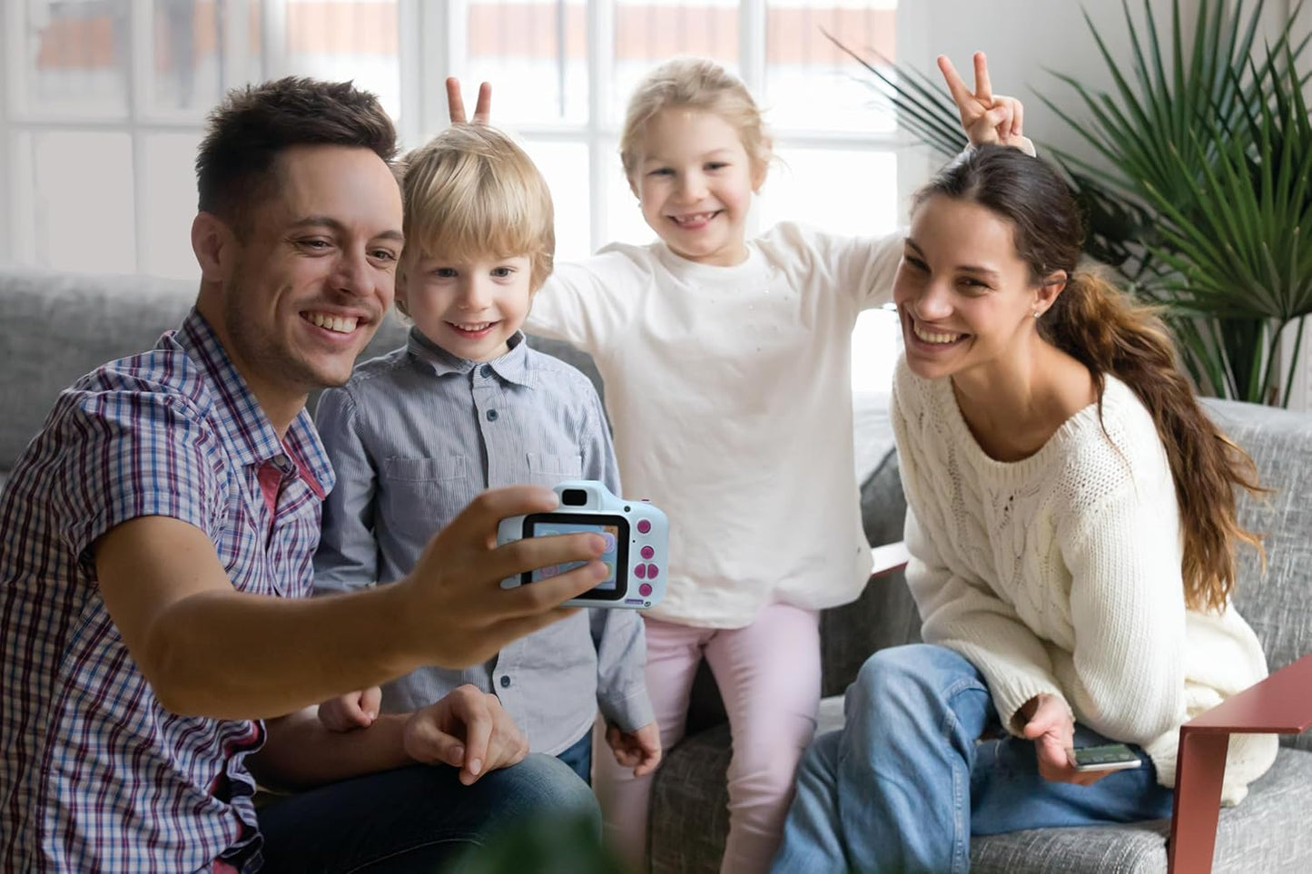 4-in-1 Kinderkamera mit Spiel- und Videofunktion, Die Eiskönigin