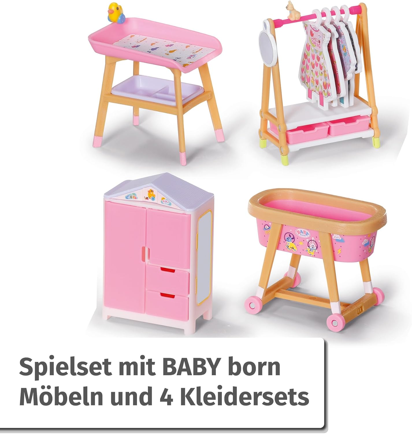 Minis Möbelset, Möbel