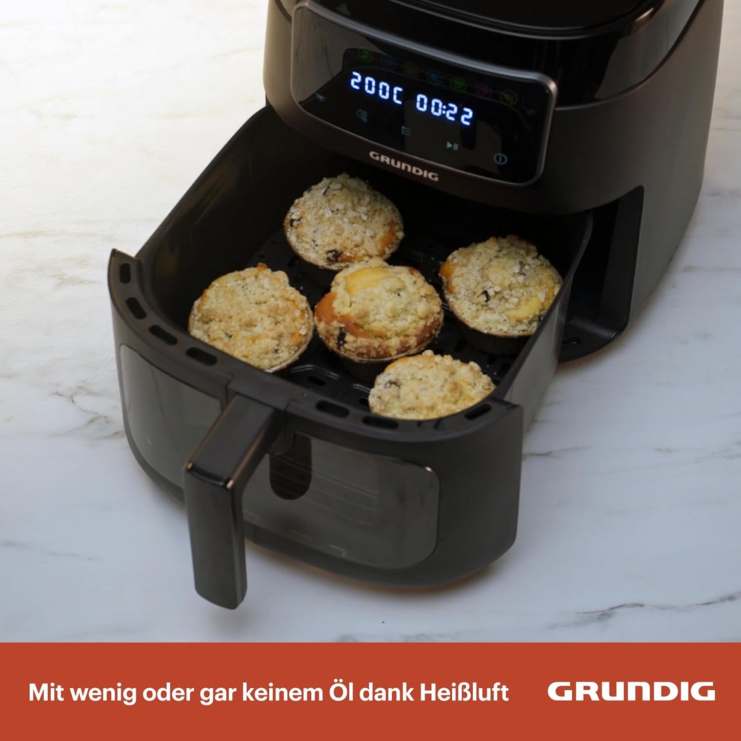 Heissluftfritteuse FRY 7320 mit Touch-Display