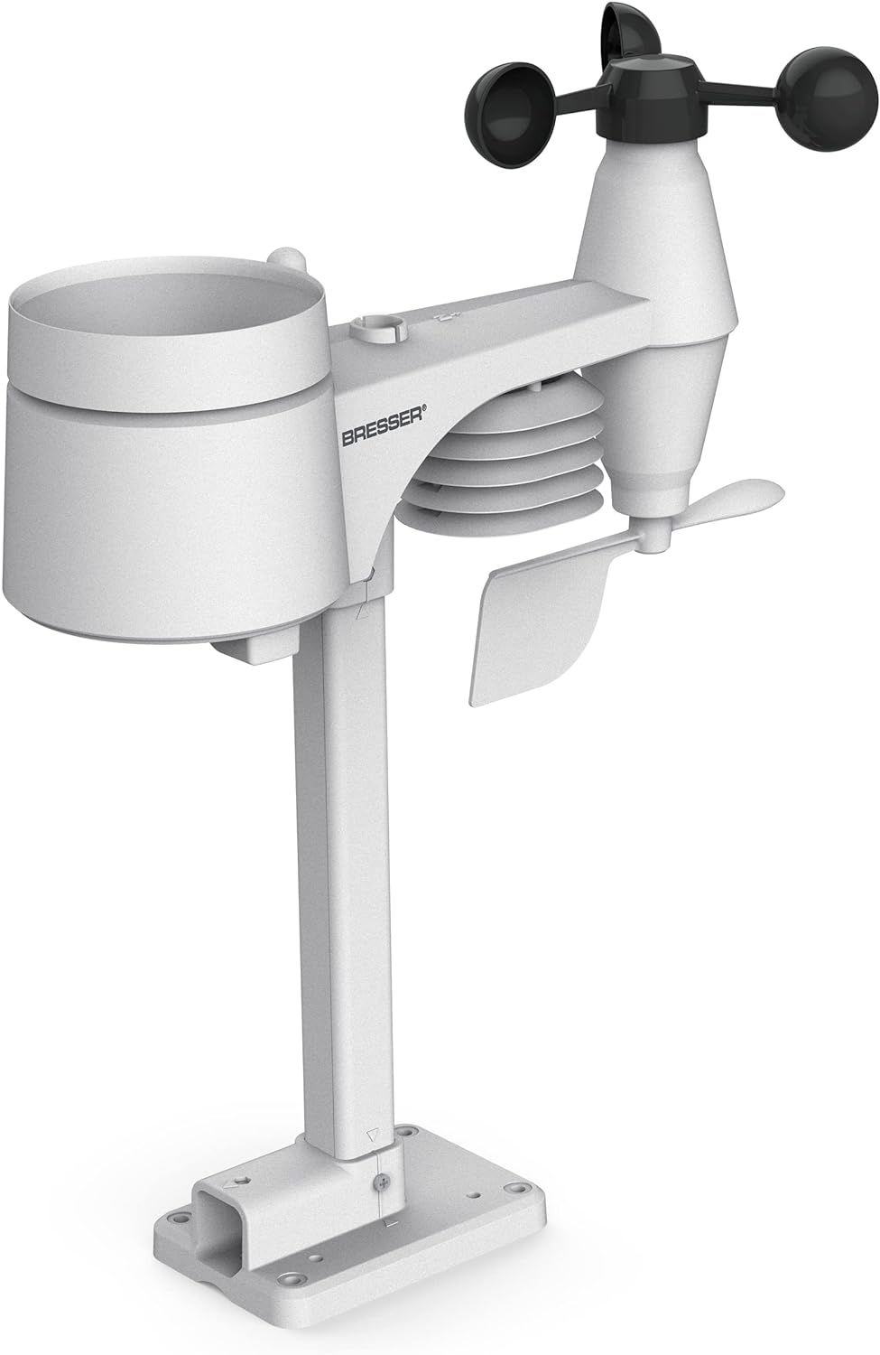 Wetter Center 5-in-1 Beaufort, 5-in-1 Wetterstation, schwarz