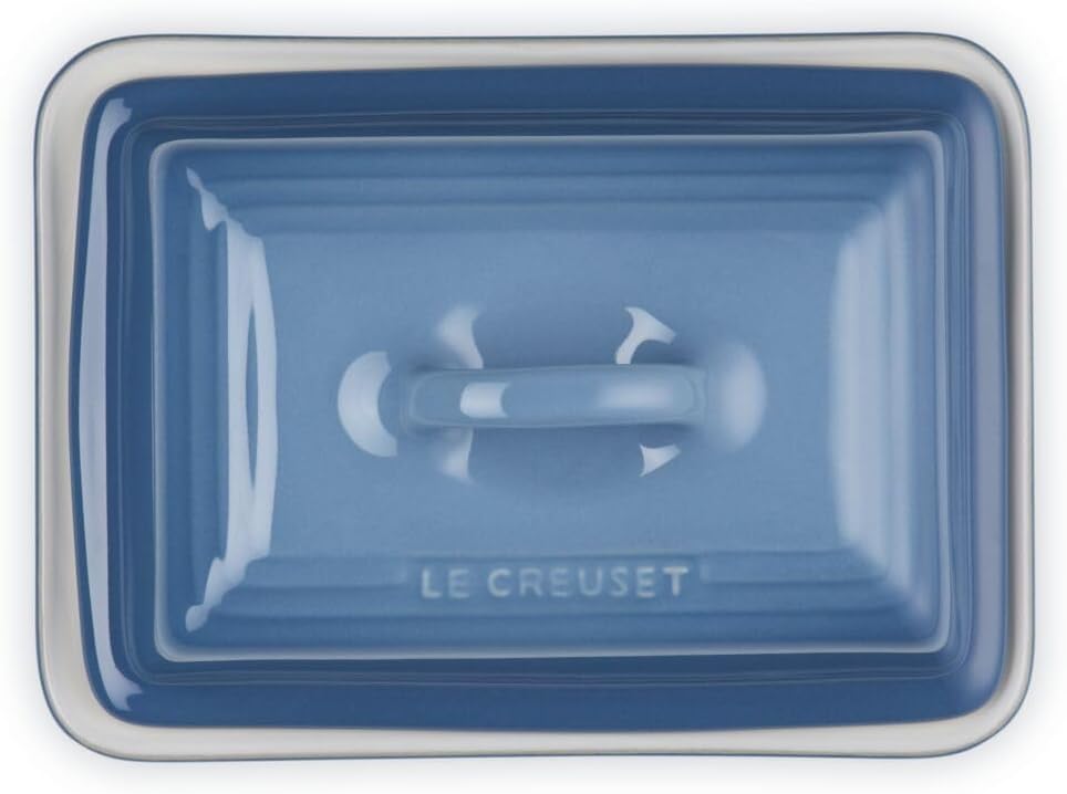 Steinzeug Butterdose (900 g, 17 x 12.5 x 9 cm)