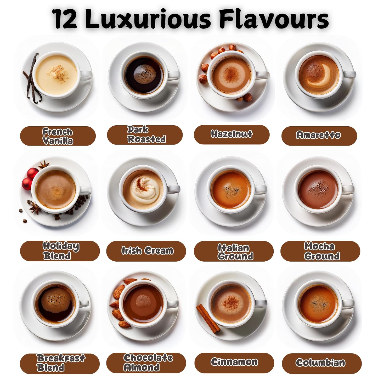 Kaffee-Adventskalender (24 Sorten)