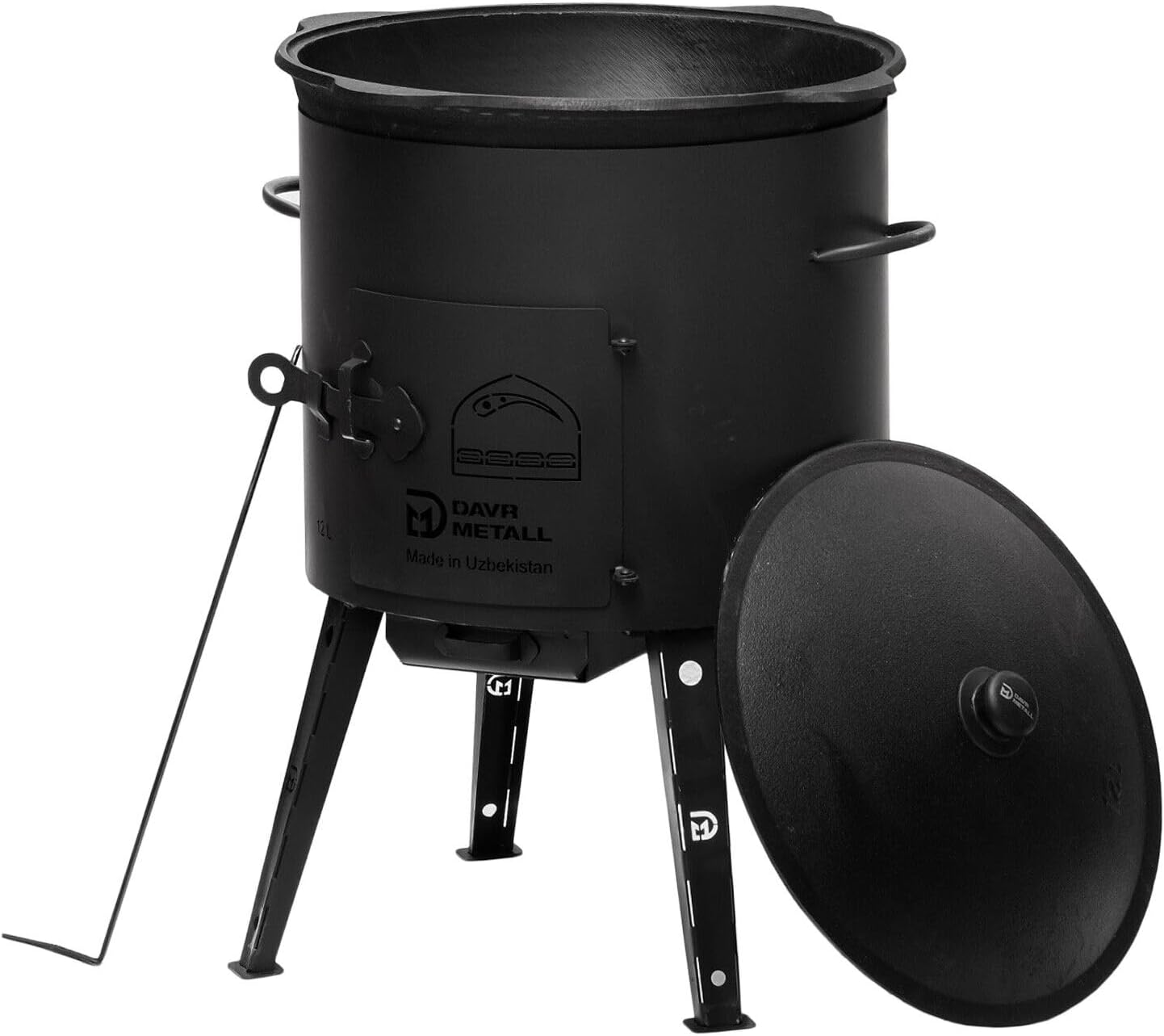 Campingofen mit Kazan, Ø36 cm + 8 L