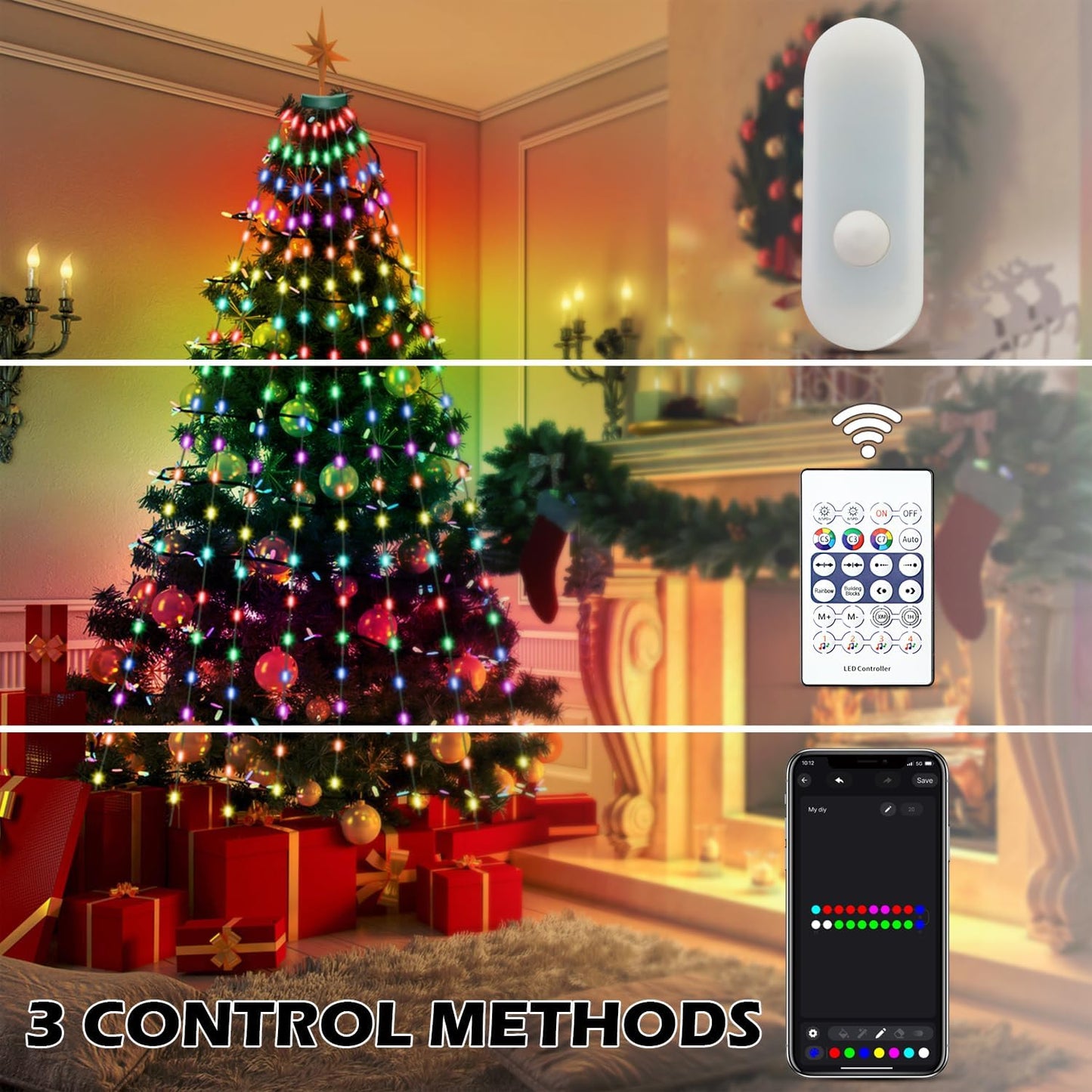 Lichterkette Weihnachtsbeleuchtung