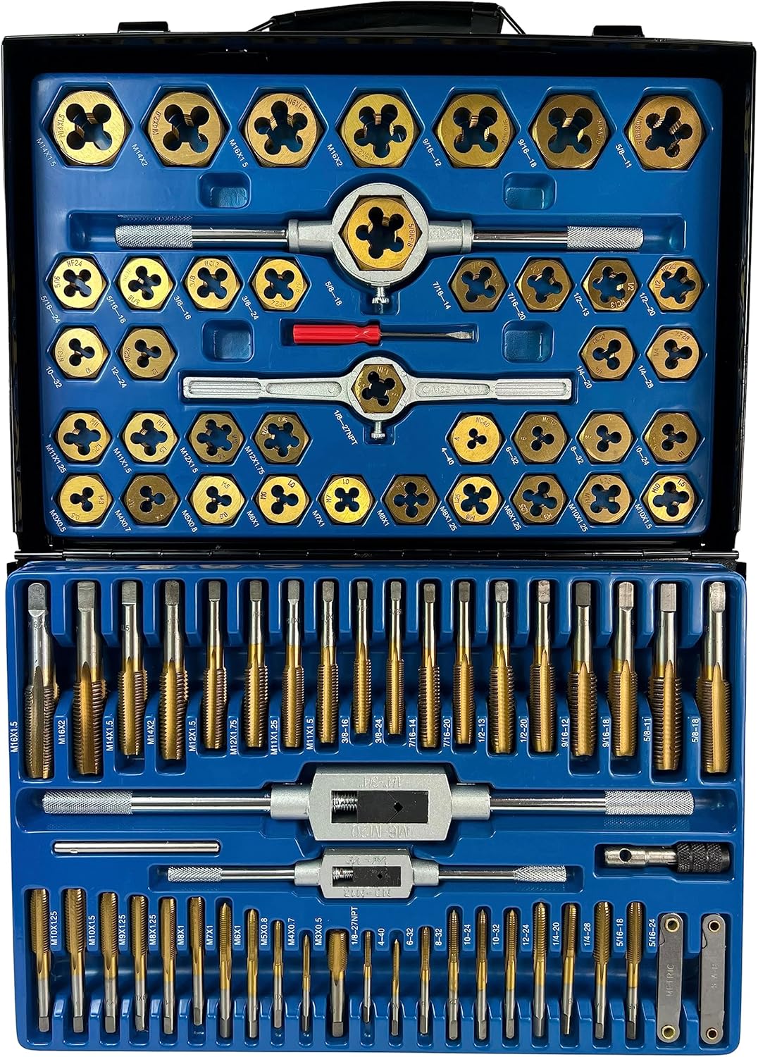86-teiliges Gewindeschneider Set