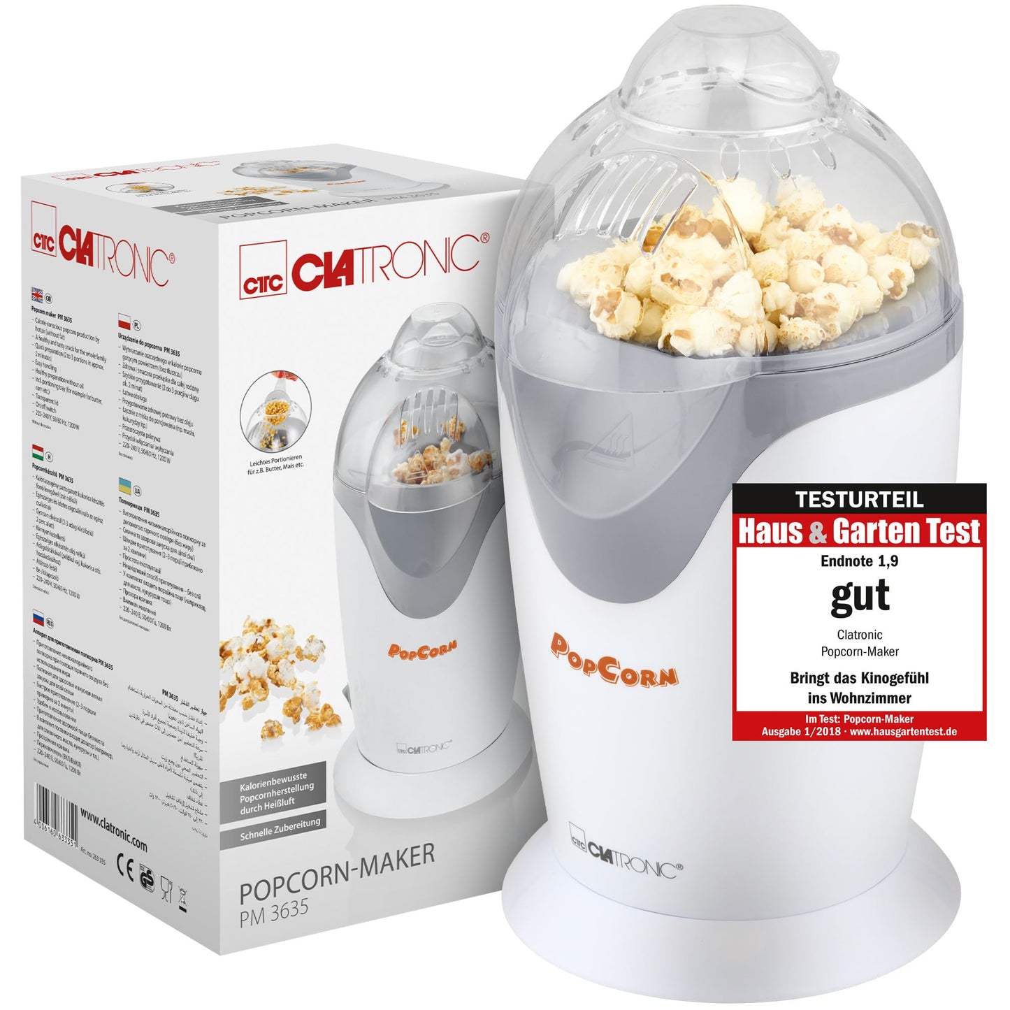 Popcornmaschine PM 3635