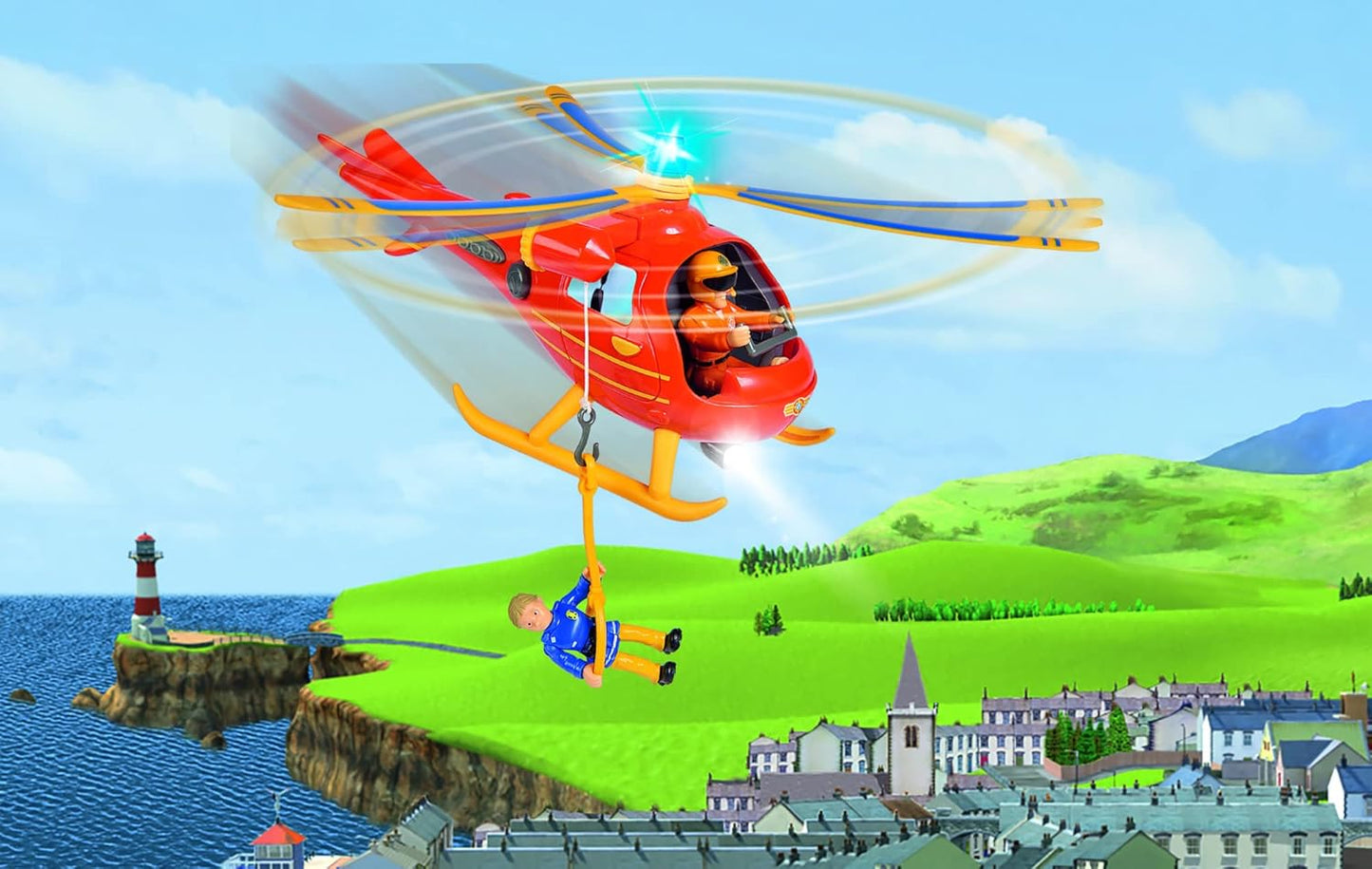 Feuerwehrmann Sam – Hubschrauber Wallaby 1
