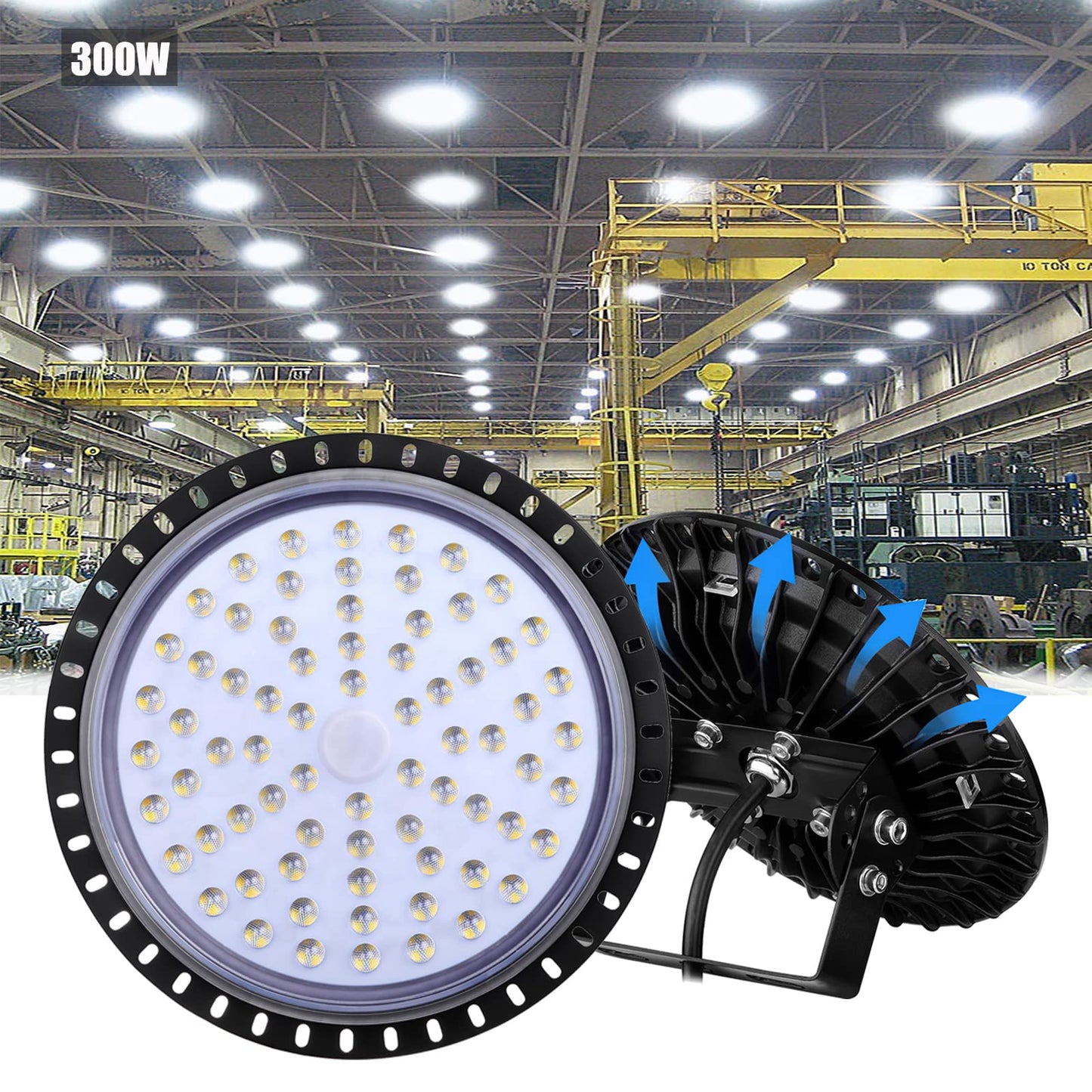 LED-Industrielampe, 1pcs 300W