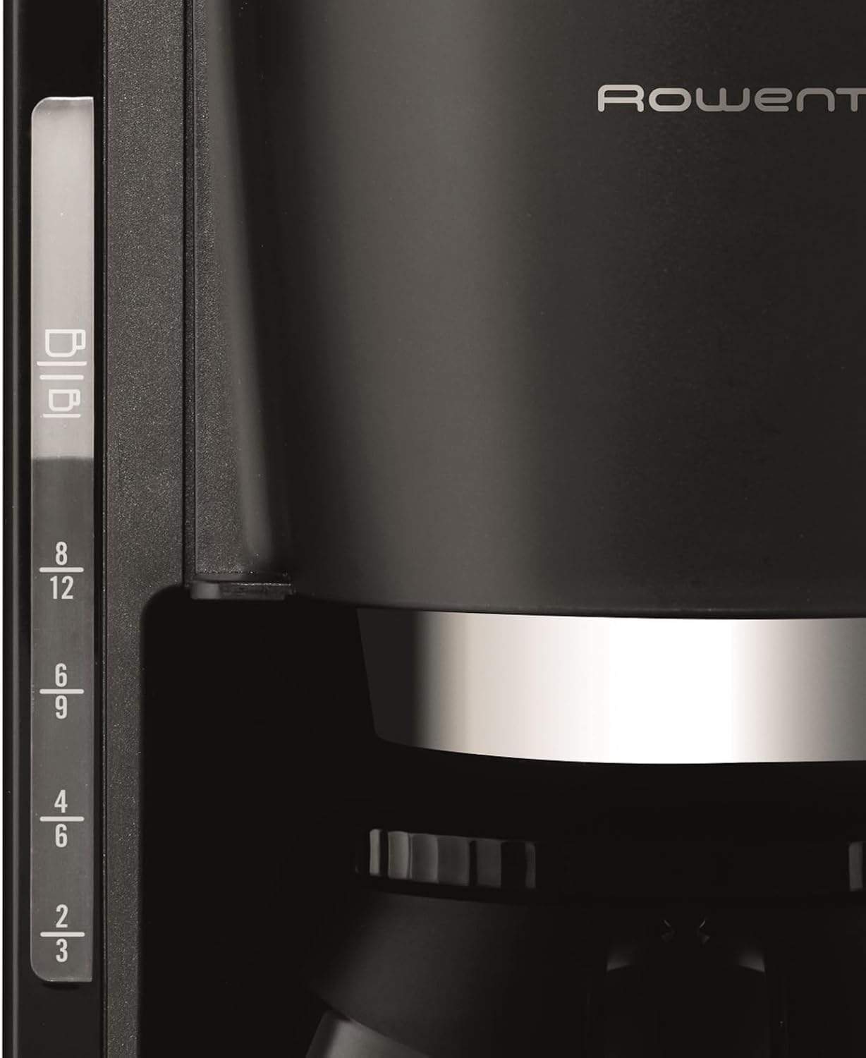 Adagio Milano CT3808 Filterkaffeemaschine mit Thermoskanne, Schwarz, Single