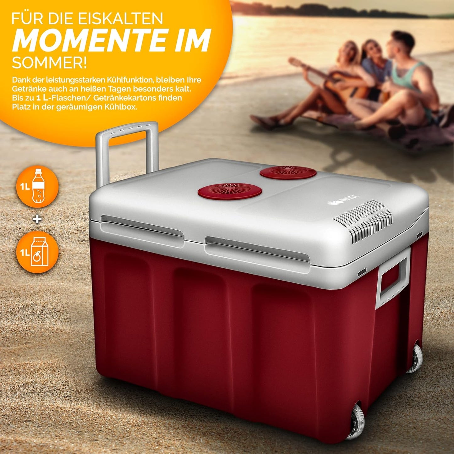 Elektrische Thermobox, Rot