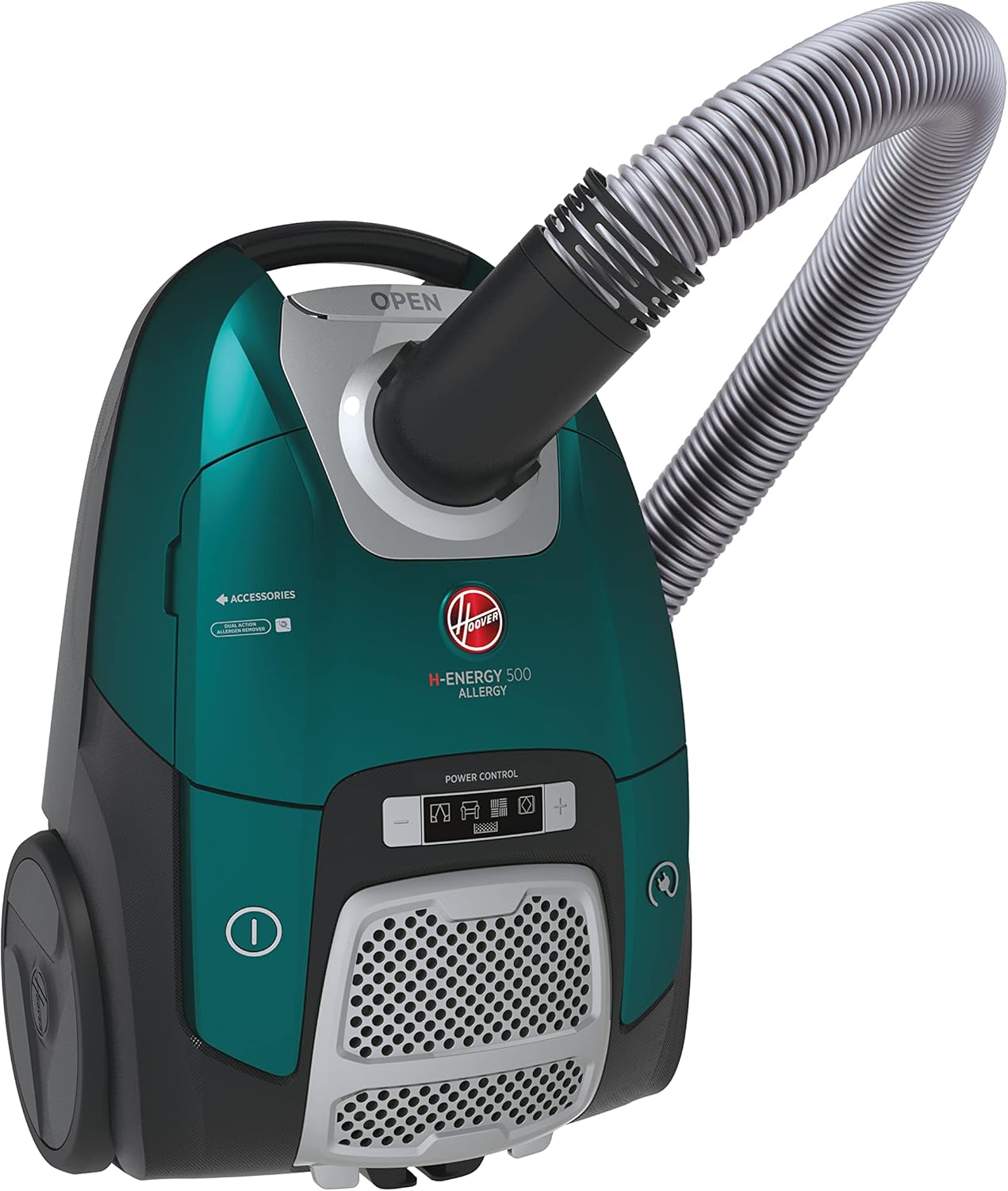 H-Energy Bodenstaubsauger mit HEPA-Filter, Allergy