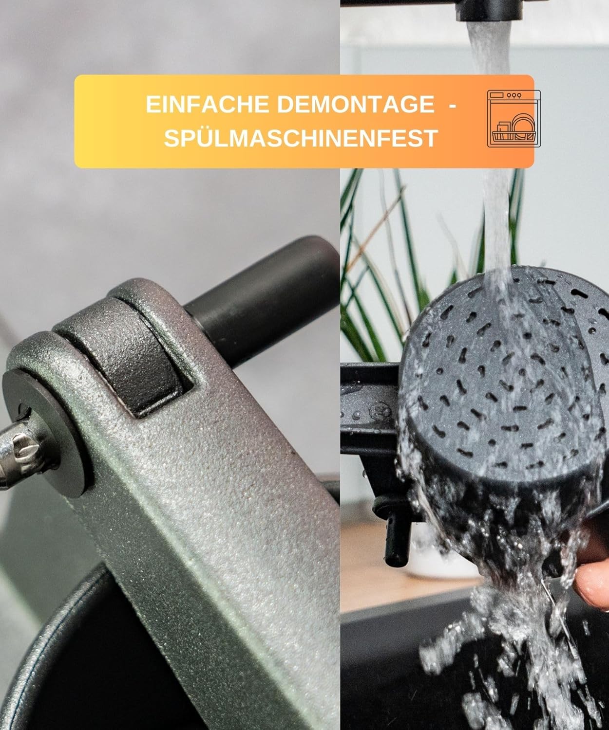 Spätzlepresse, Fädle Anthrazit