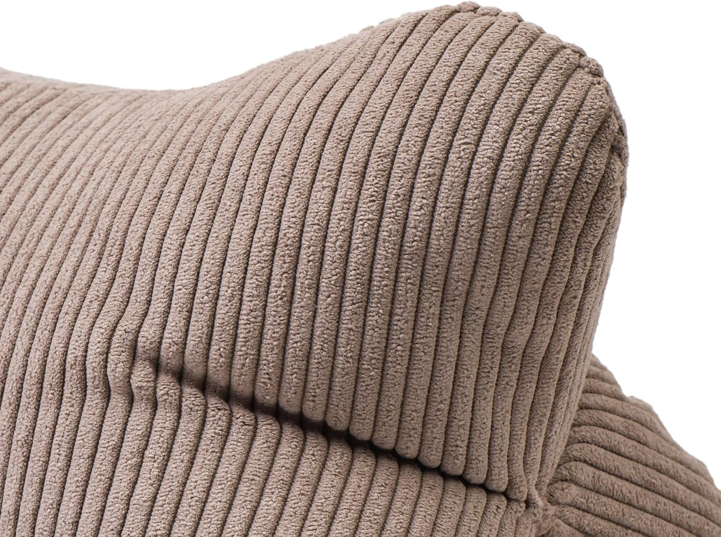 Nackenstützkissen Capri, 40 x 25 cm Taupe