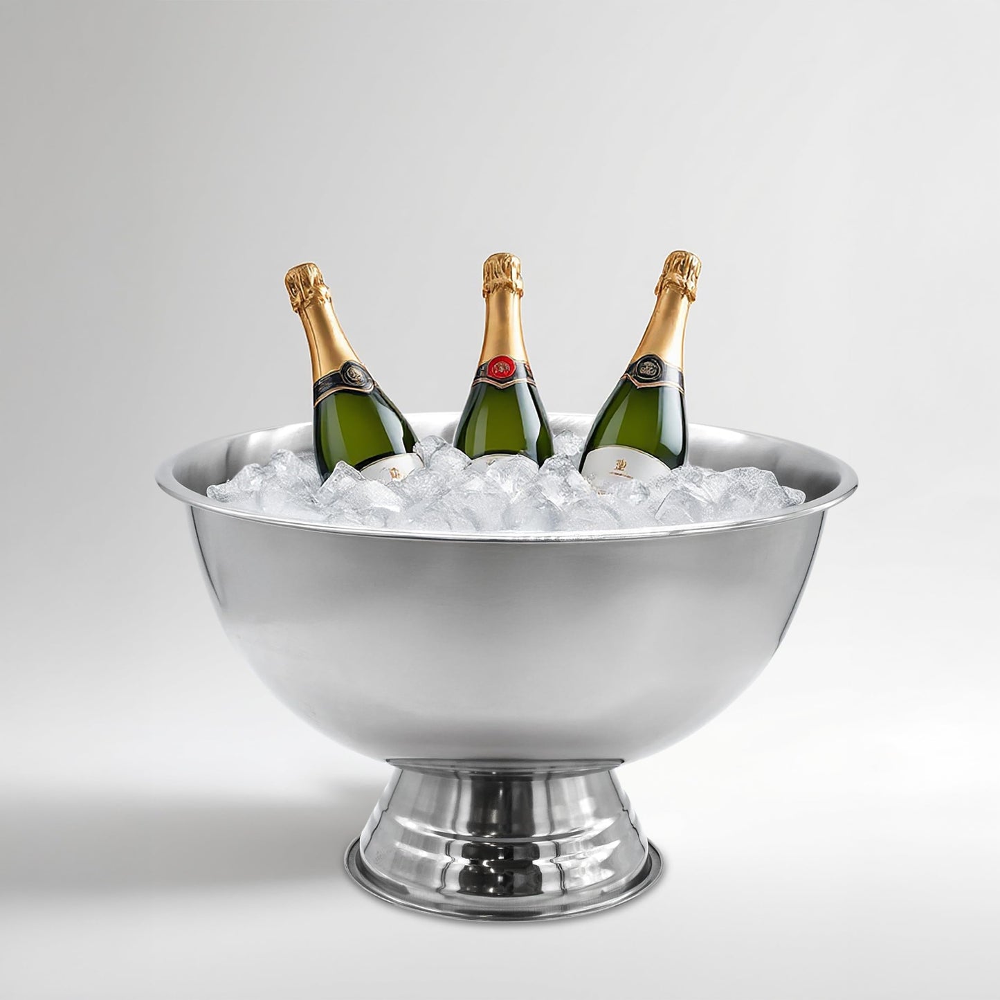 Edelstahl Champagnerschale