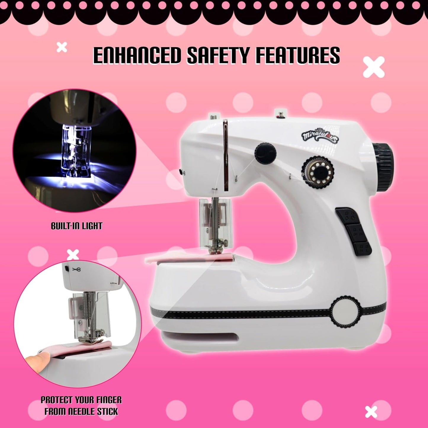 Marinette Mini-Nähmaschine für Kinder