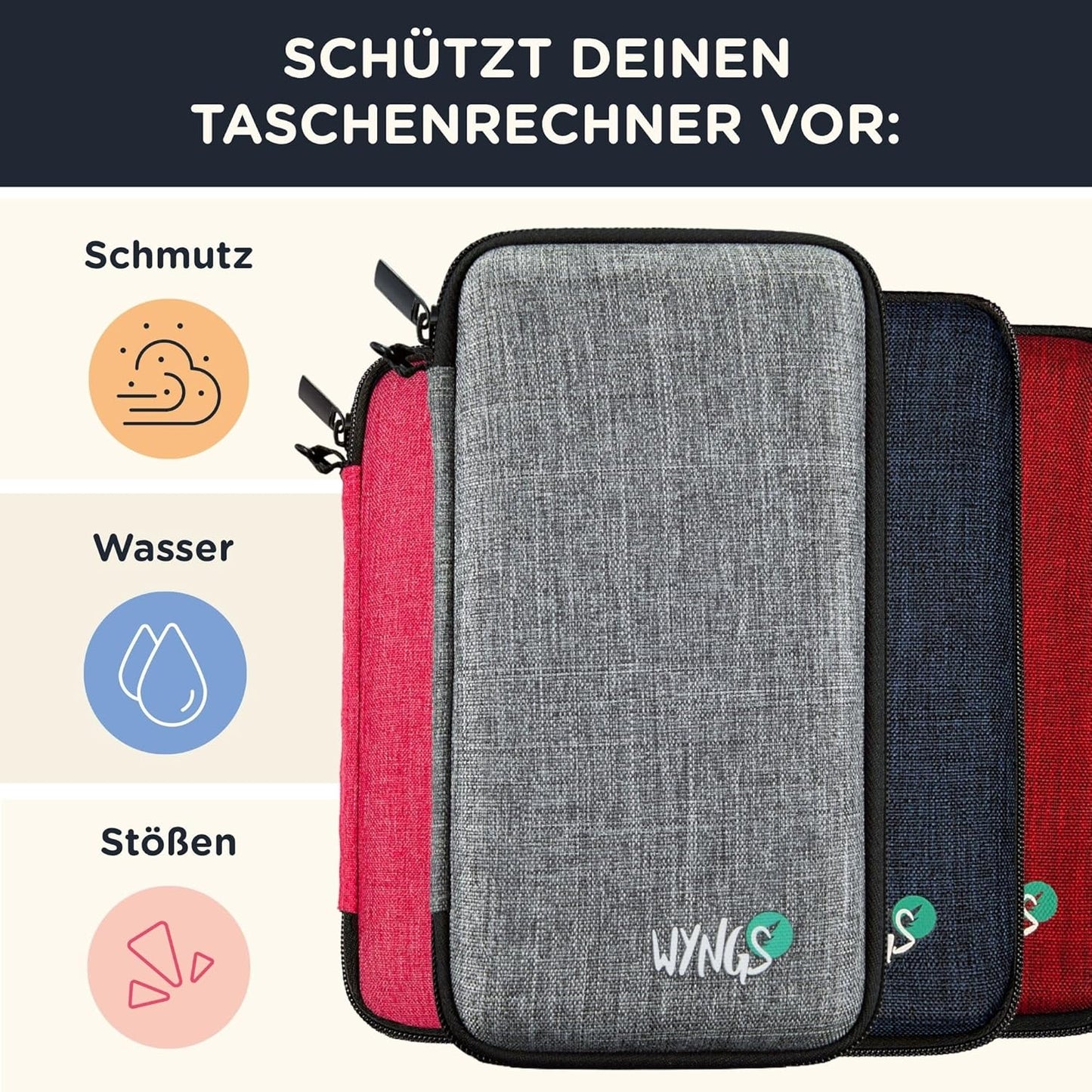 Wissenschaftlicher Taschenrechner FX-991DE X mit Schutztasche, Schwarz