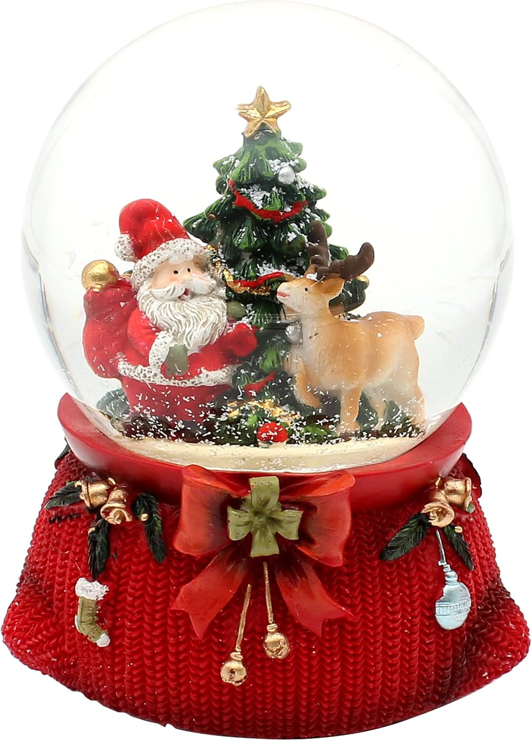 Schneekugel, Santa-reh