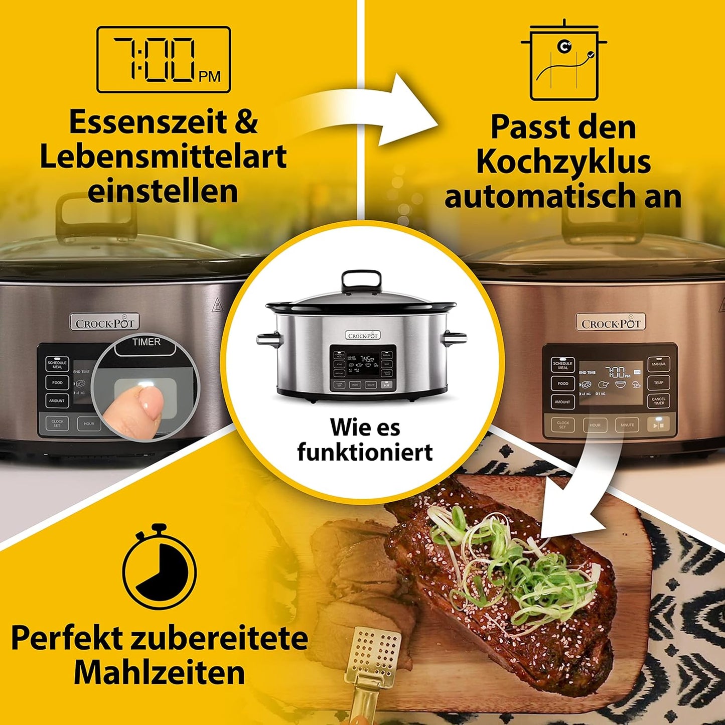 Time Select Digitaler Schongarer