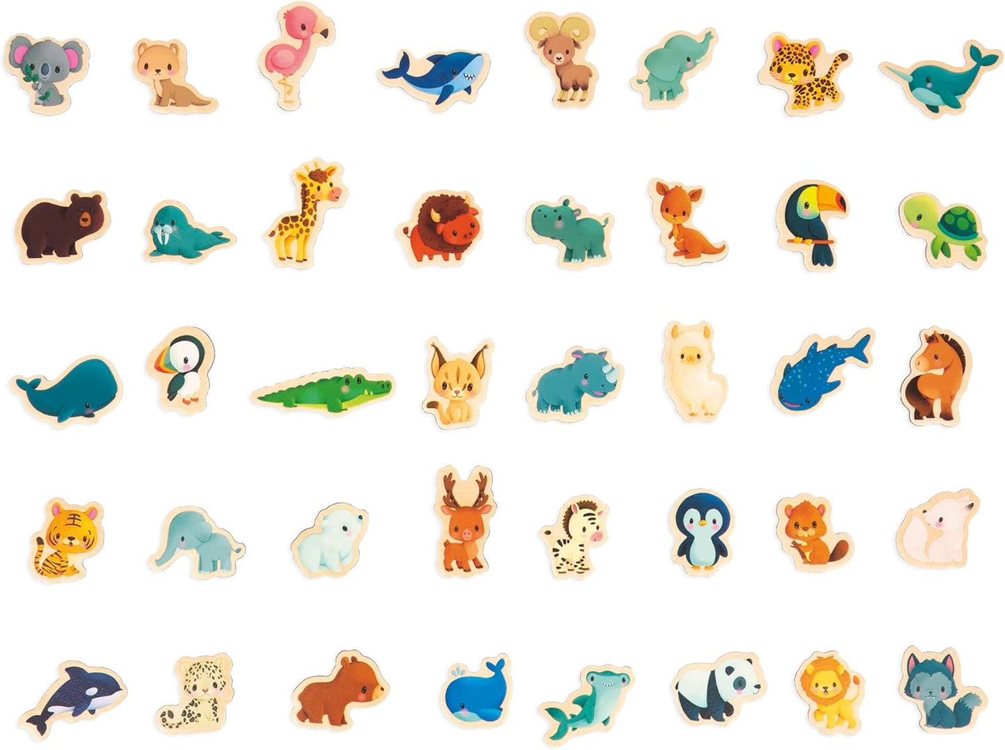 Mein Magnetisches Puzzle Tierbabys, Ab 24 Monate Tierbabys