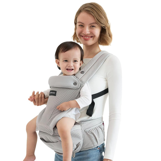 2-in-1 Babytrage, Grau