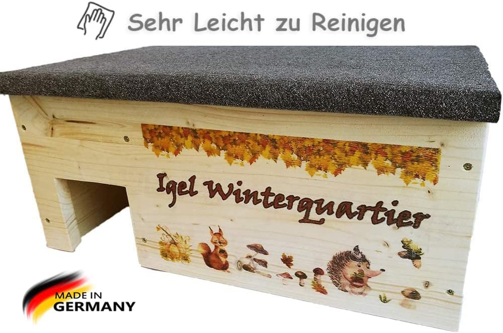 Igelhaus mit Labyrintheingang