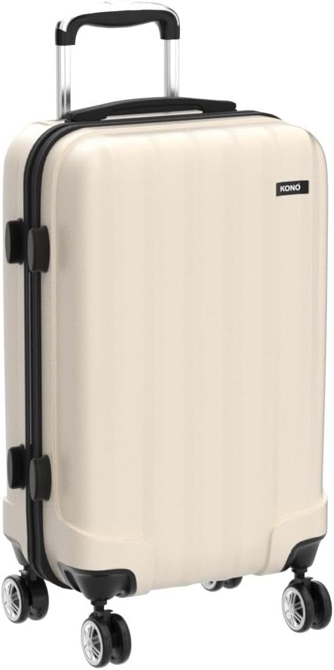 Leichter Reisekoffer, Beige M