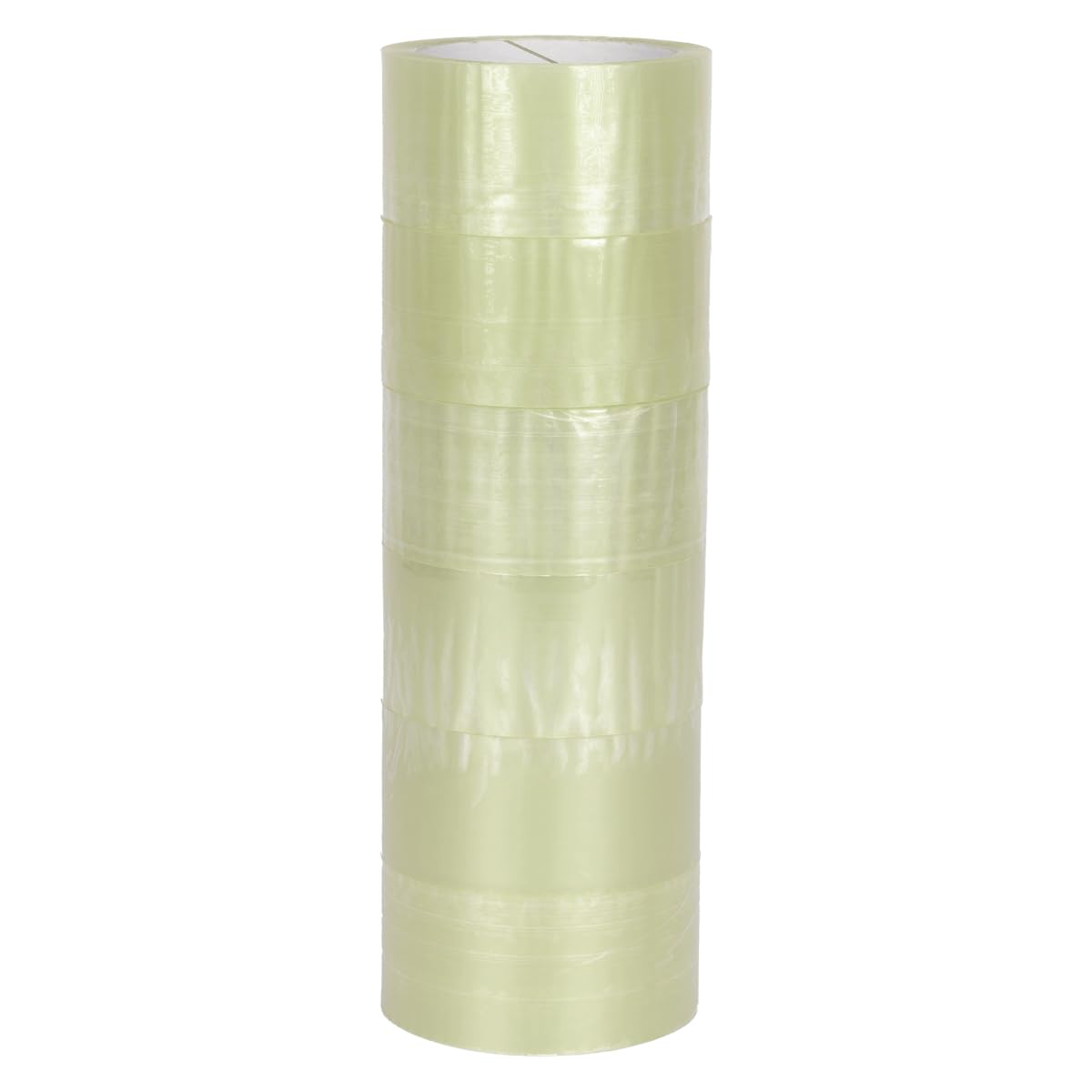 6er-Set PP-Klebeband, Extra leise Transparent 6