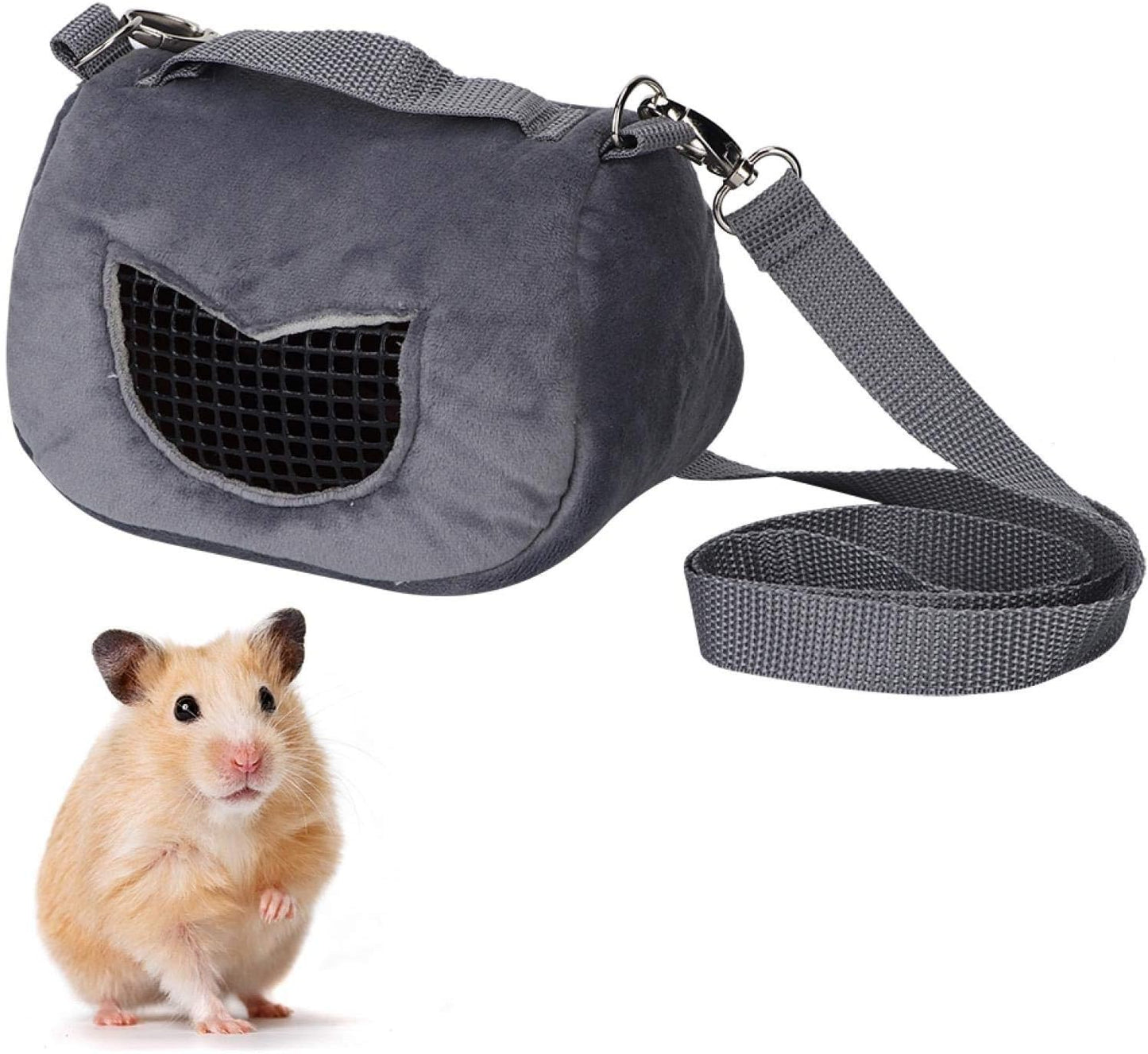 Hamster Transporttasche, Grau