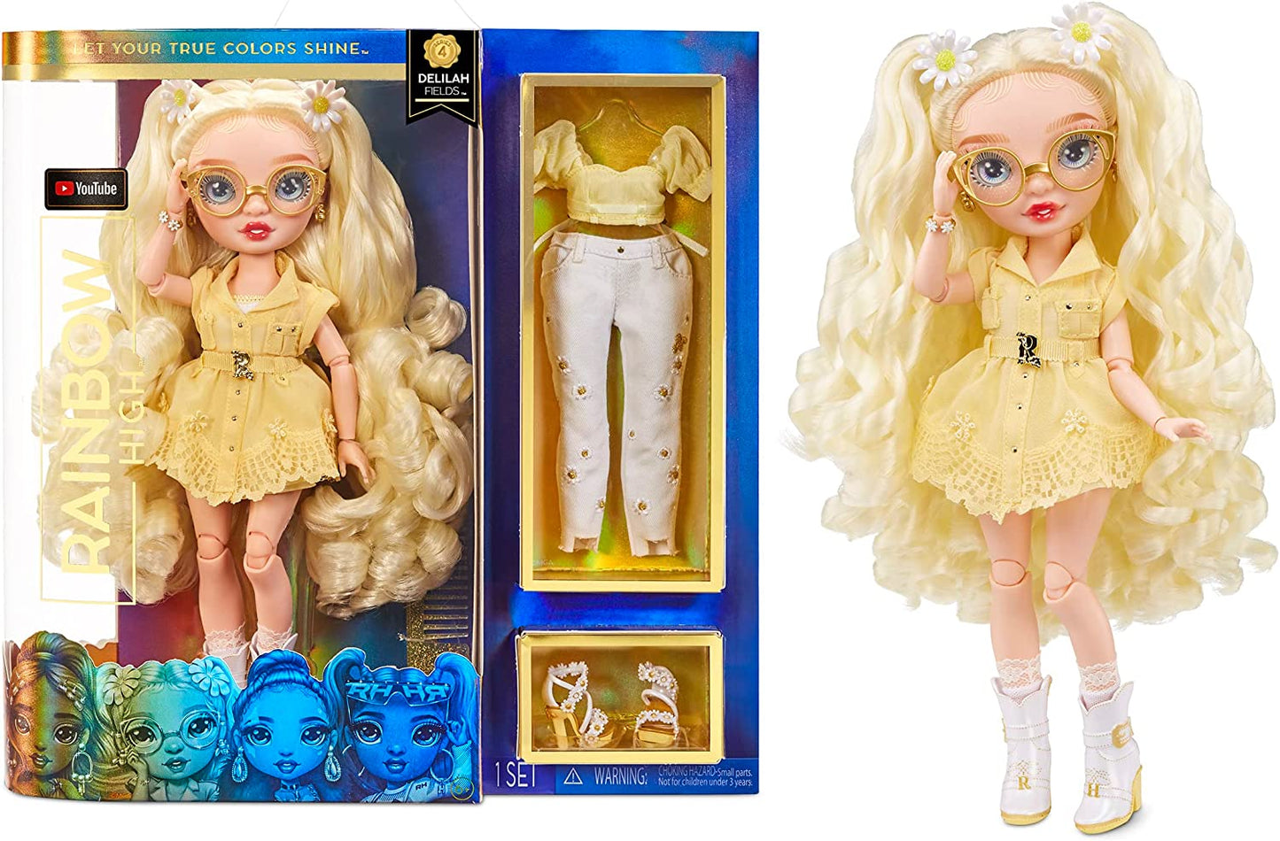 Rainbow High CORE Fashion Doll - Delilah Fields, Puppe, Einzelbett