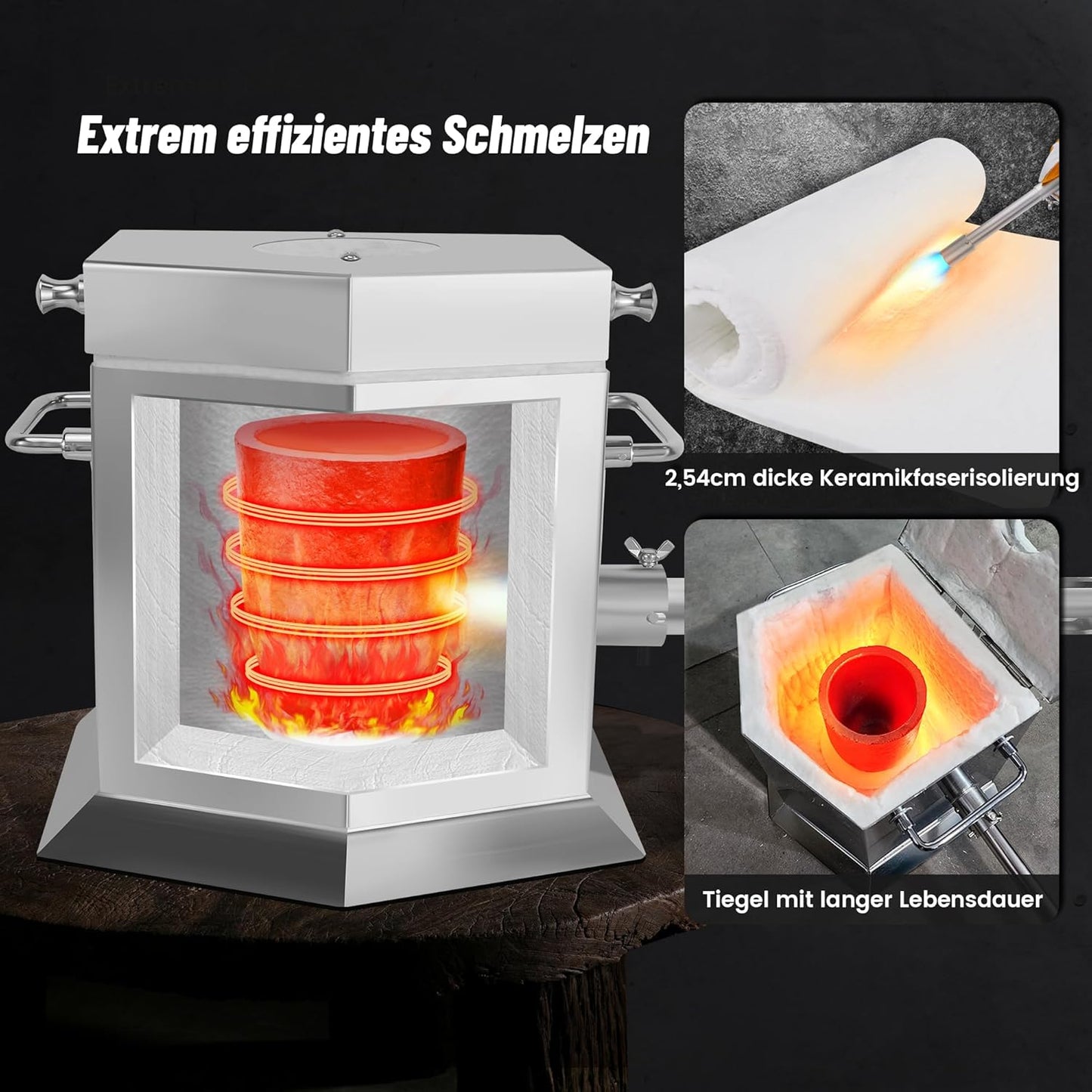 Keramikfaser-Isolierdecke für Hochtemperatur-Anwendungen, 61 X 38 X 2.5 cm (2 Pieces)