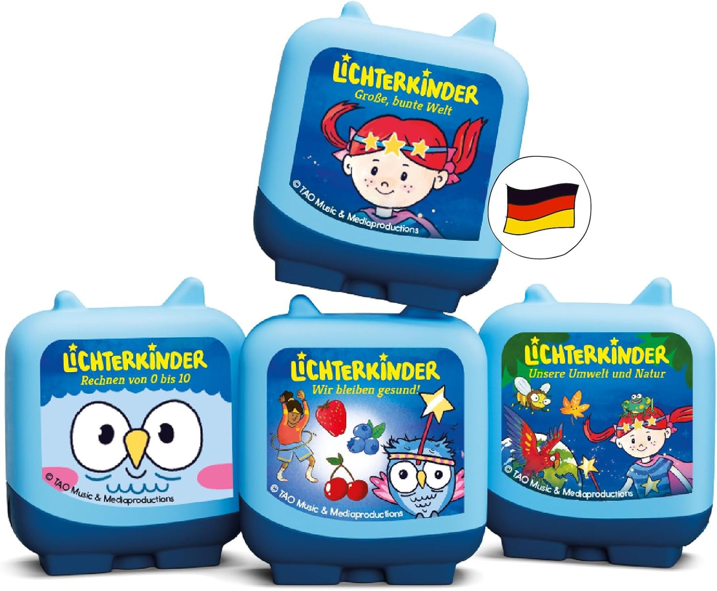 Clever Tonie Lichterkinder - Lernen mit Liki & Lumi 4er Set