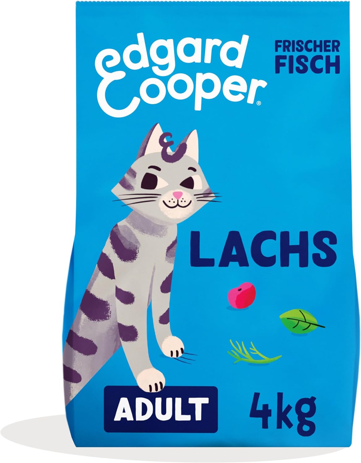 Katzenfutter trocken, Lachs