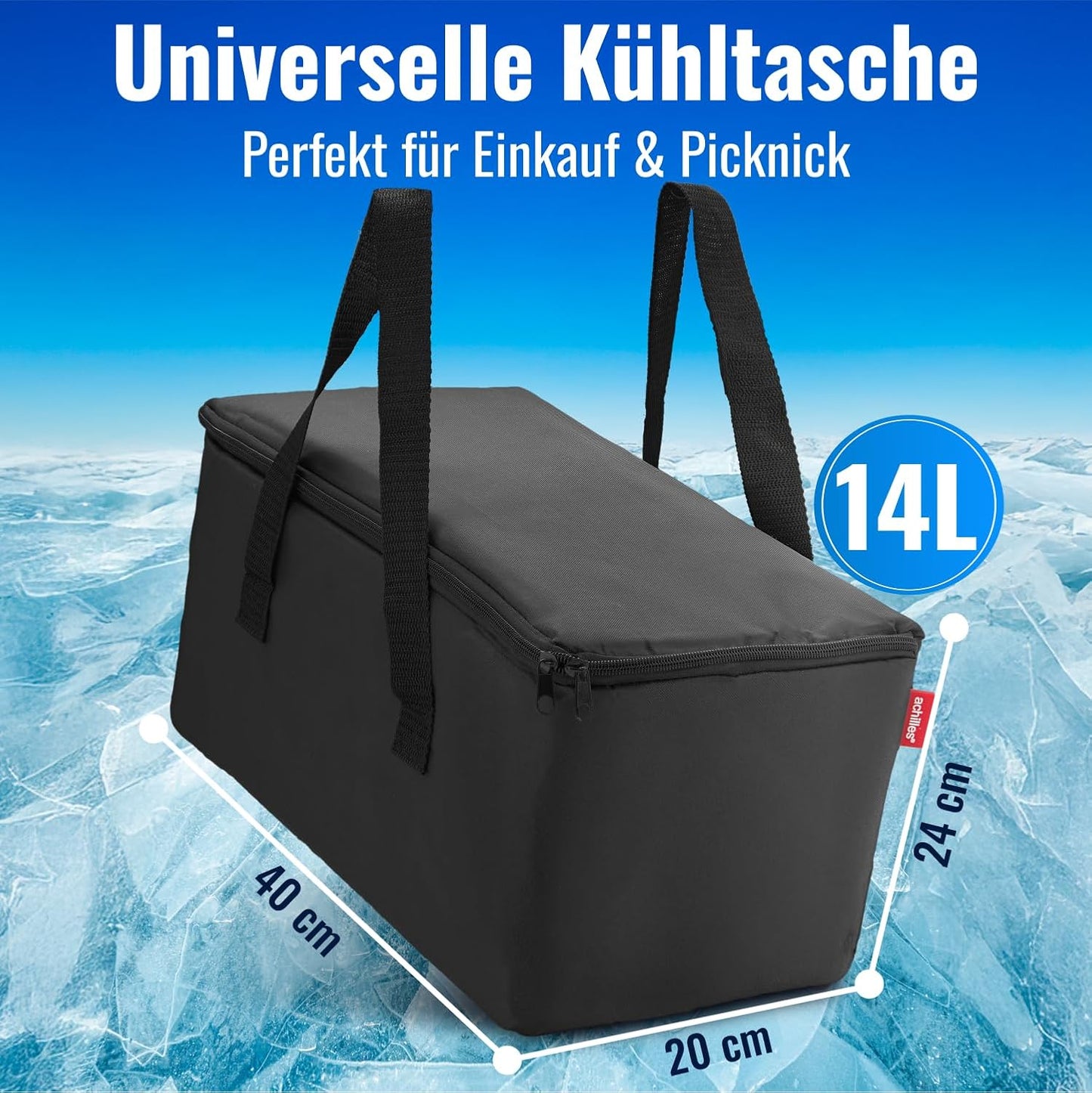 Faltbare Kühltasche, 14L