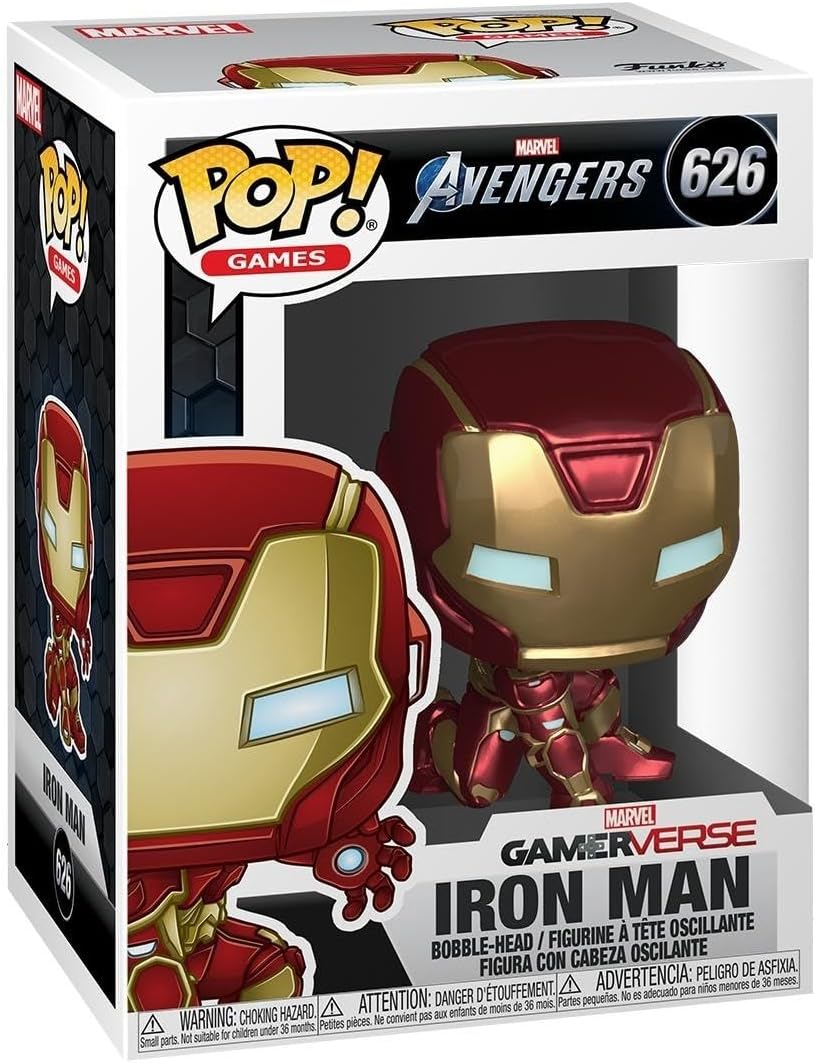 POP! - Marvel's Avengers: Iron Man (2020 Video Game), Standard, Mehrfarben