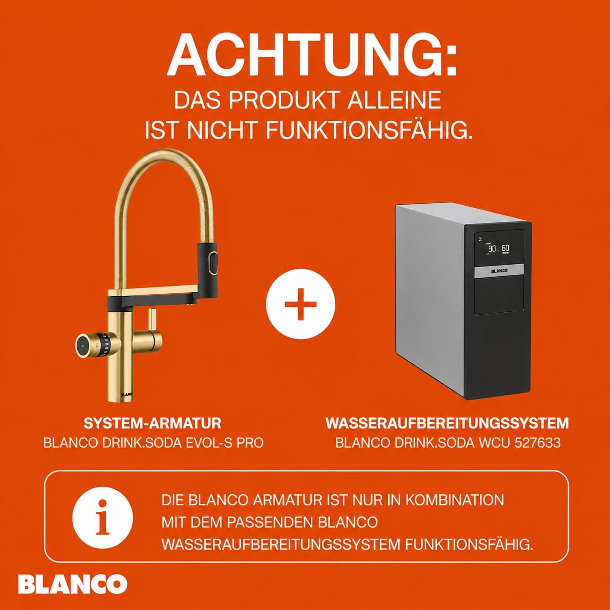 Drink.soda EVOL-S Pro Küchenarmatur mit Wassersprudler