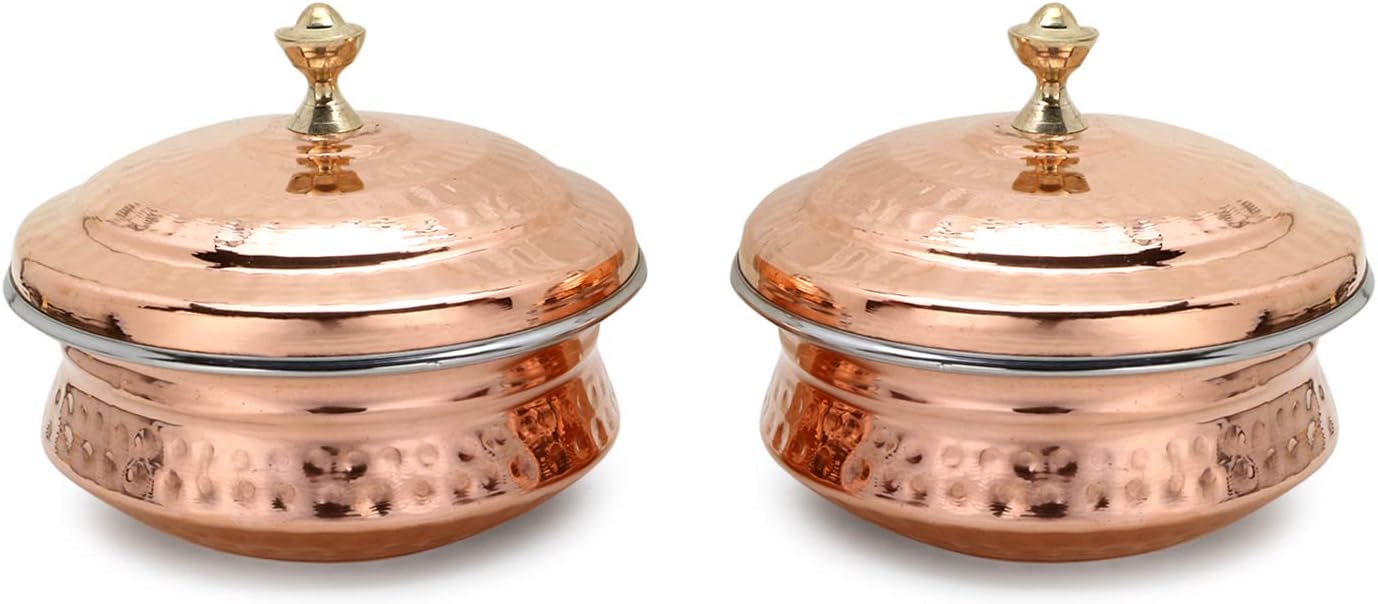 2-teiliges Servierschalen-Set für Curry, Biryani & Beilagen, No: 1 (15 cm)