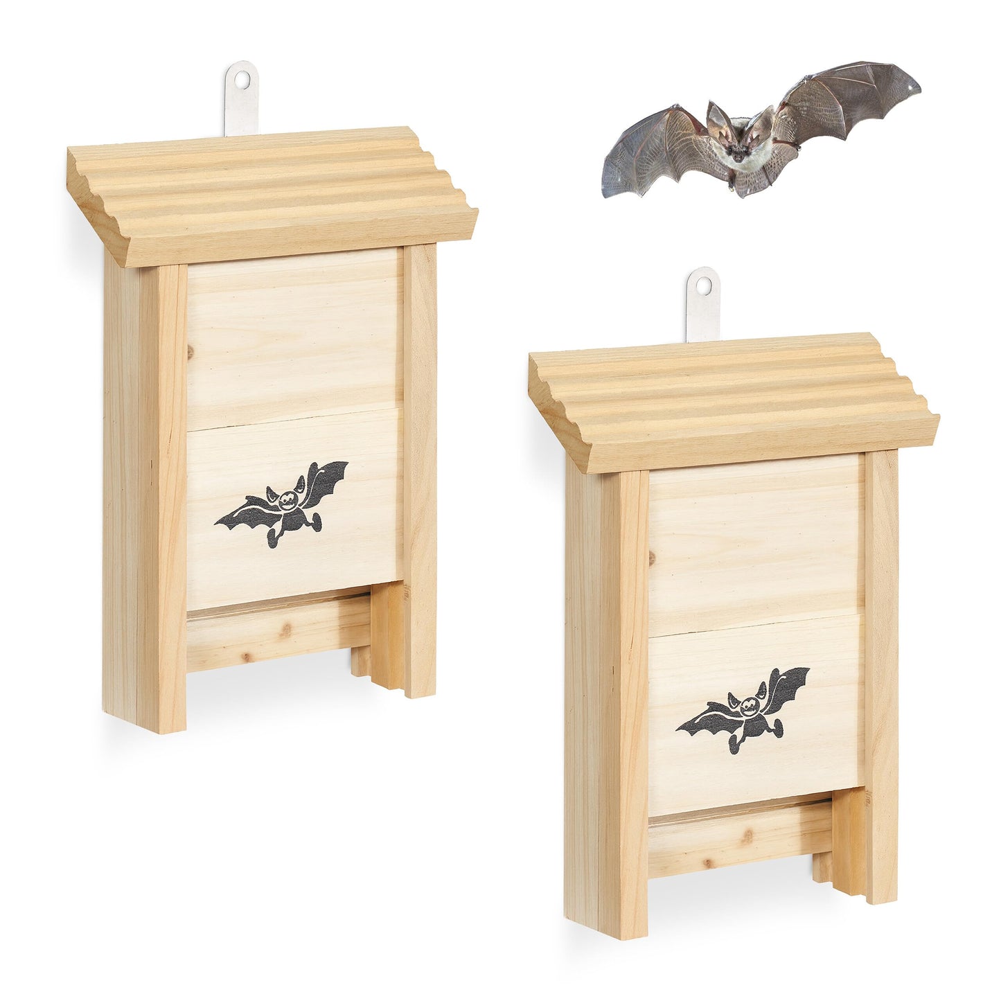 2er-Set Fledermauskasten, Natur