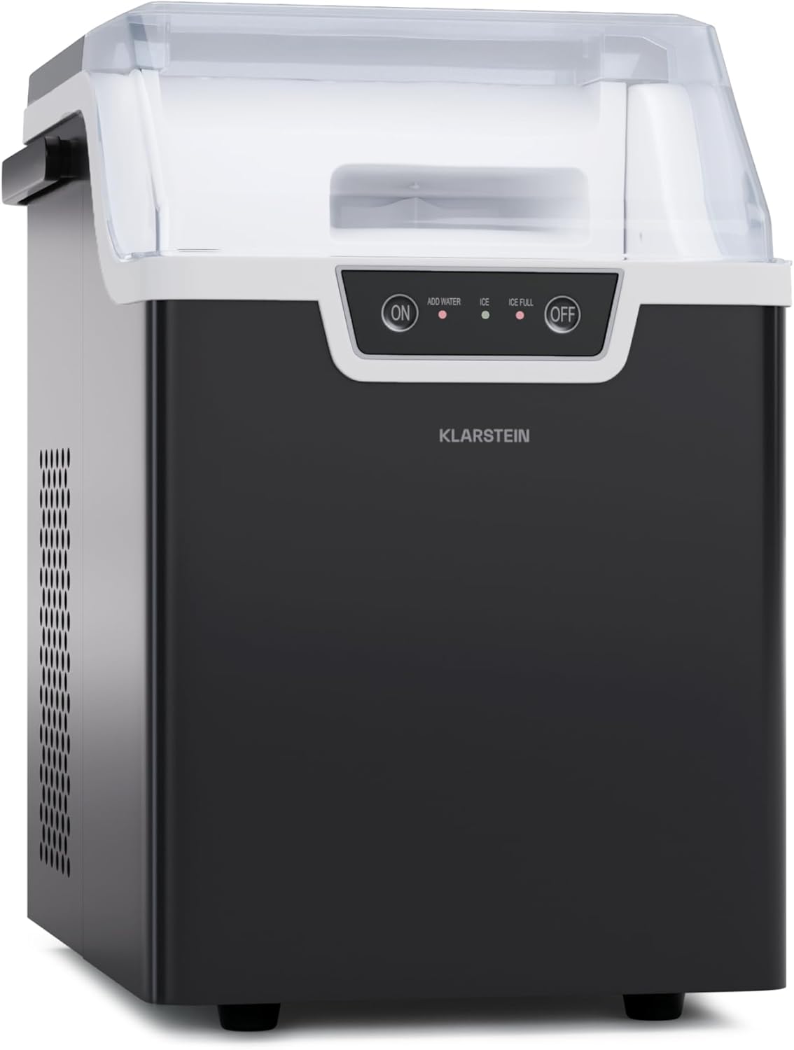 Eiswürfelmaschine, Schwarz