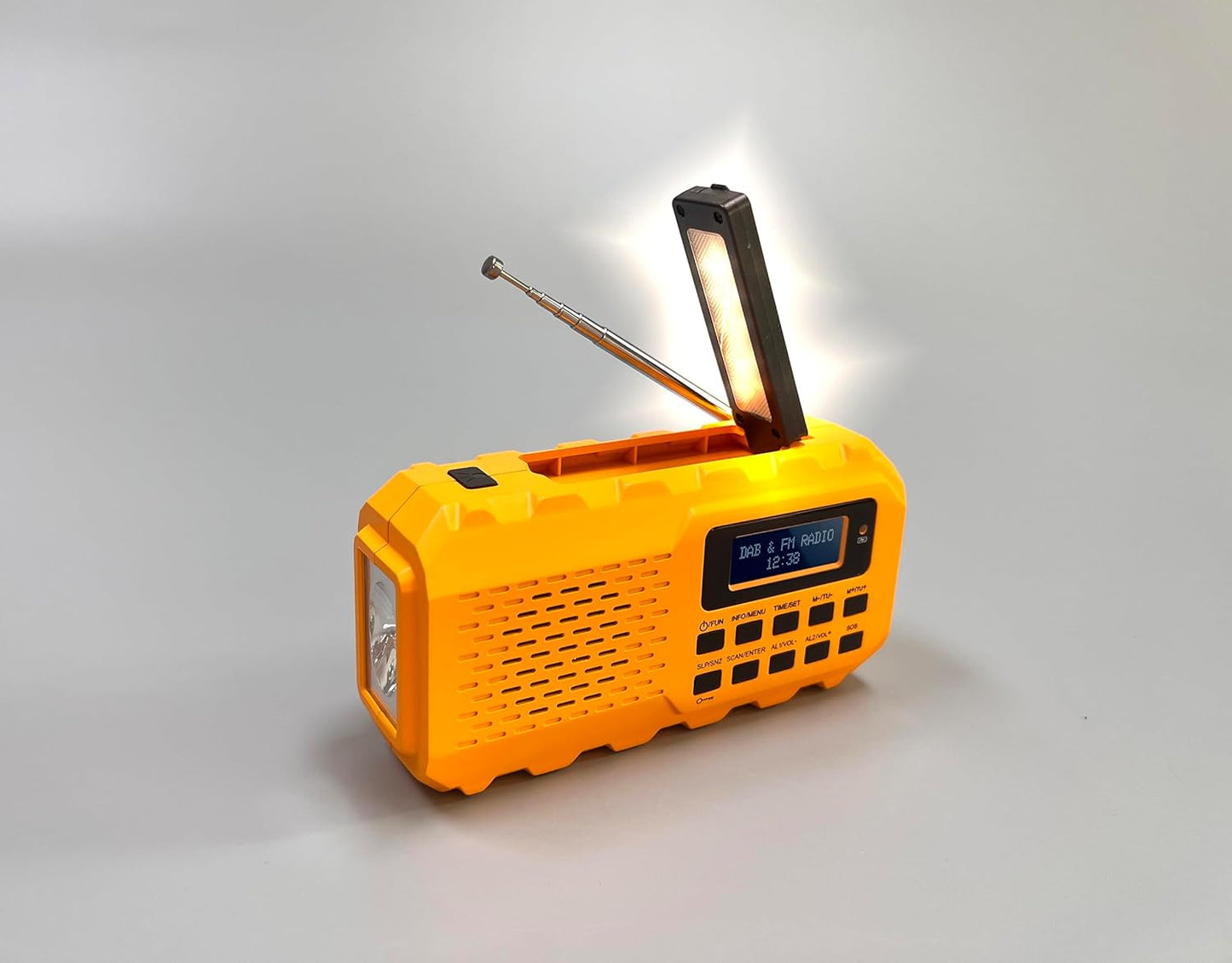 Multifunktionales Kurbelradio