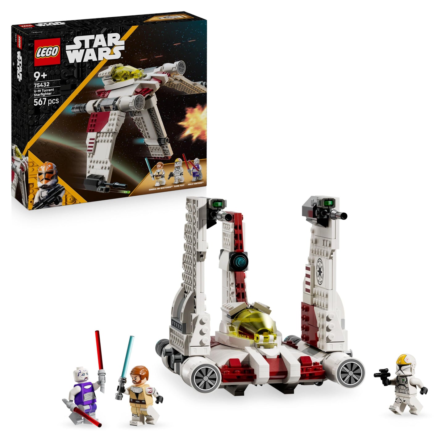 Clone Wars V-19 Torrent-Sternjäger