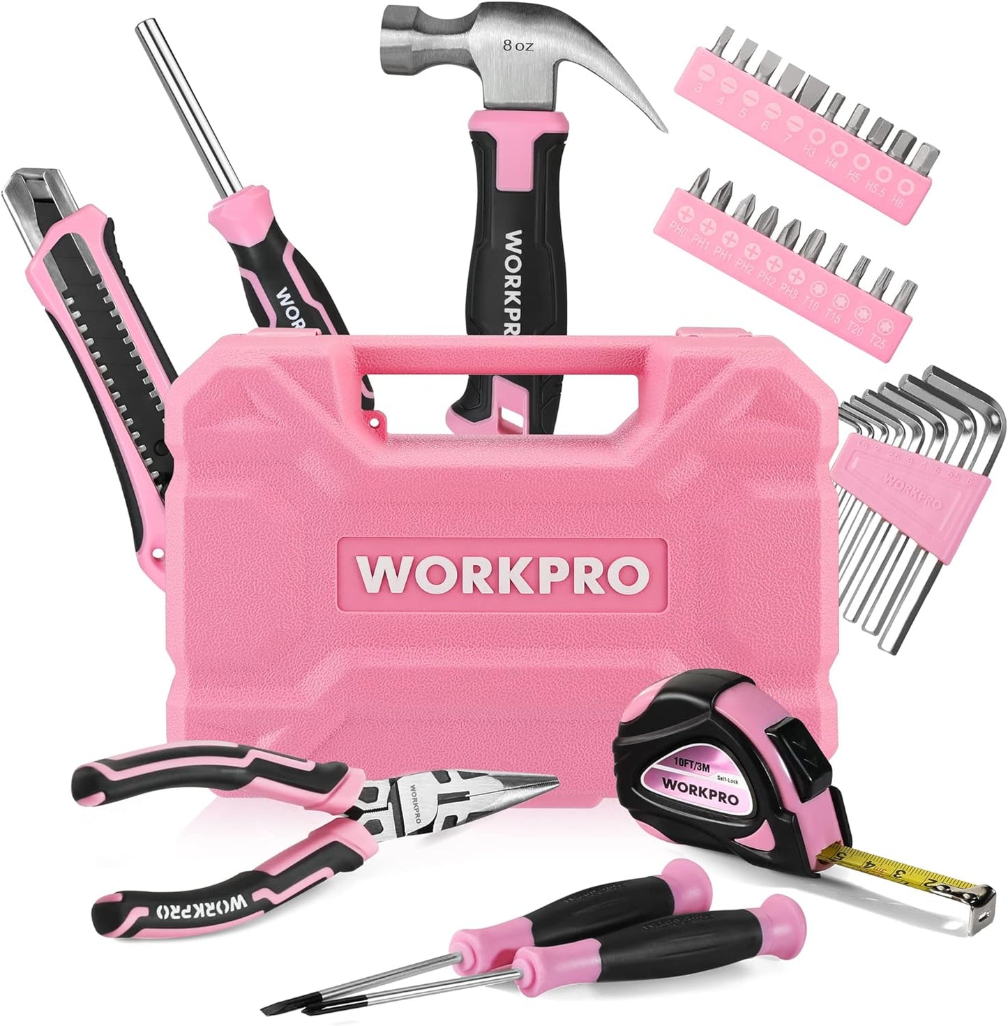 Werkzeugset, Rosa