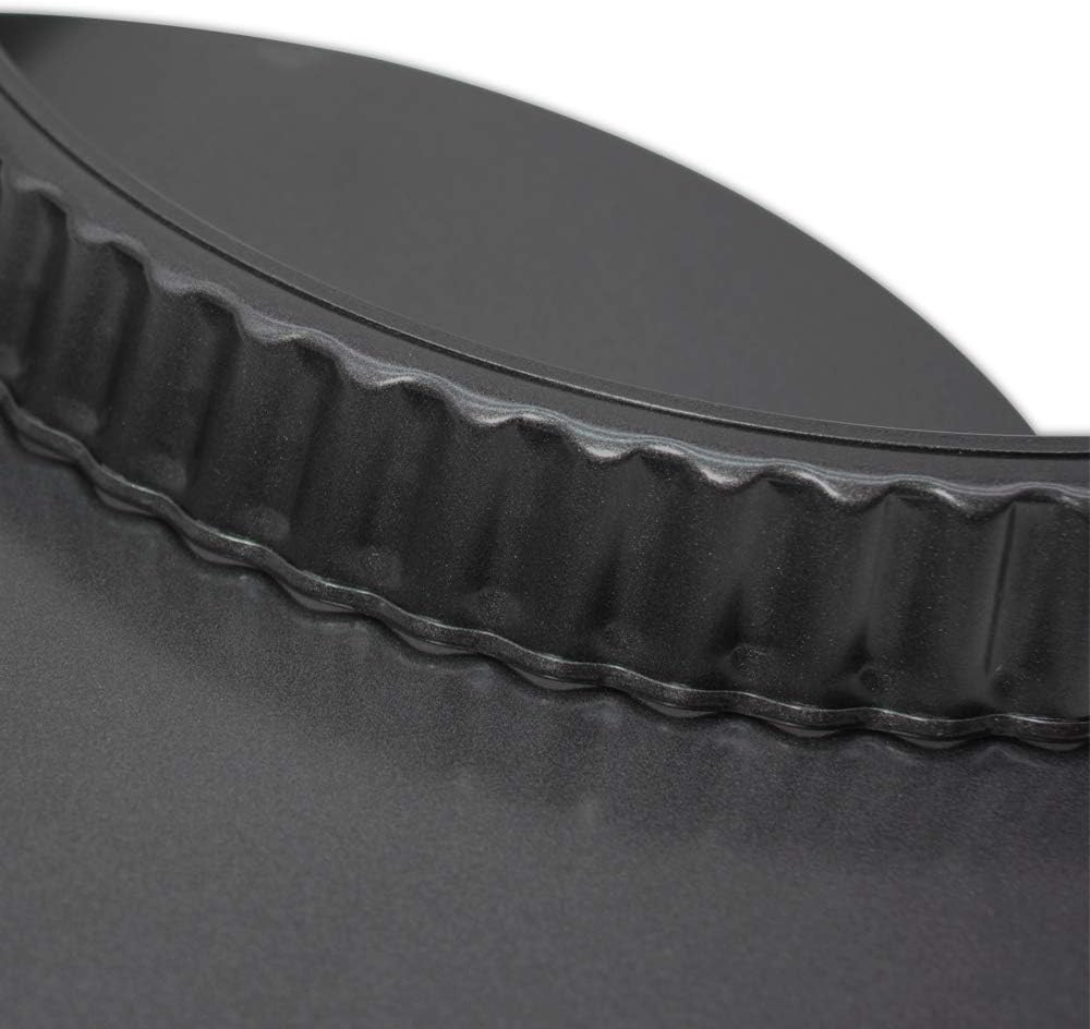 3er-Set Tarteform mit Hebeboden, 22/26/30 cm