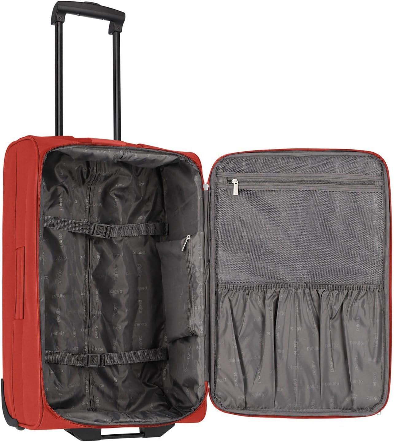 Reisekoffer Orlando, Trolley M (63 cm) / Rot